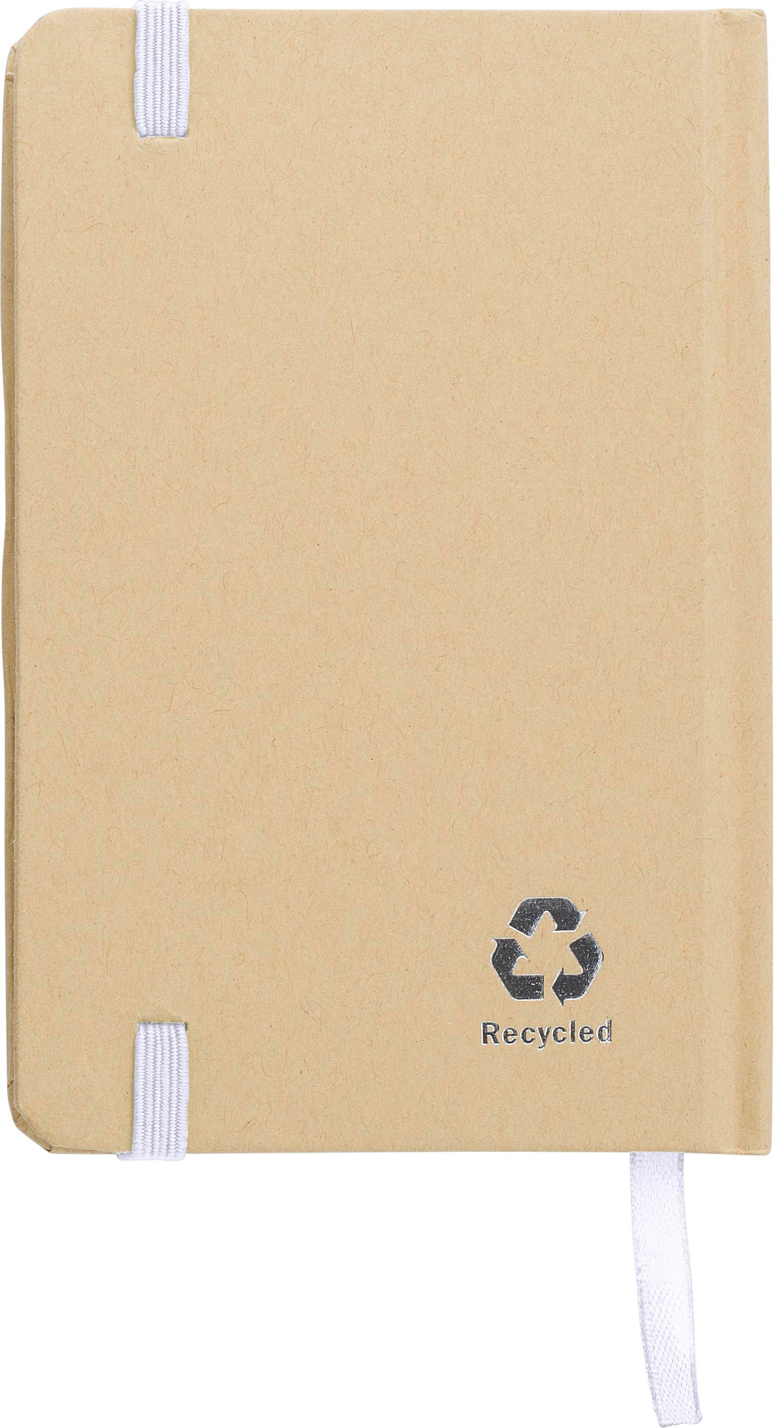 Vue 2 de Carnet John | Papier recyclé | A6 | Ligné