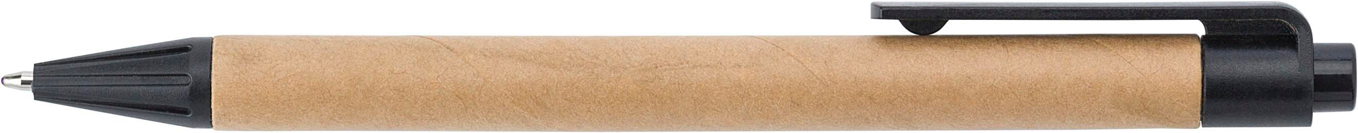 Vue 3 de Carnet Niall | Aspect bambou | Avec notes adhésives et stylo bille