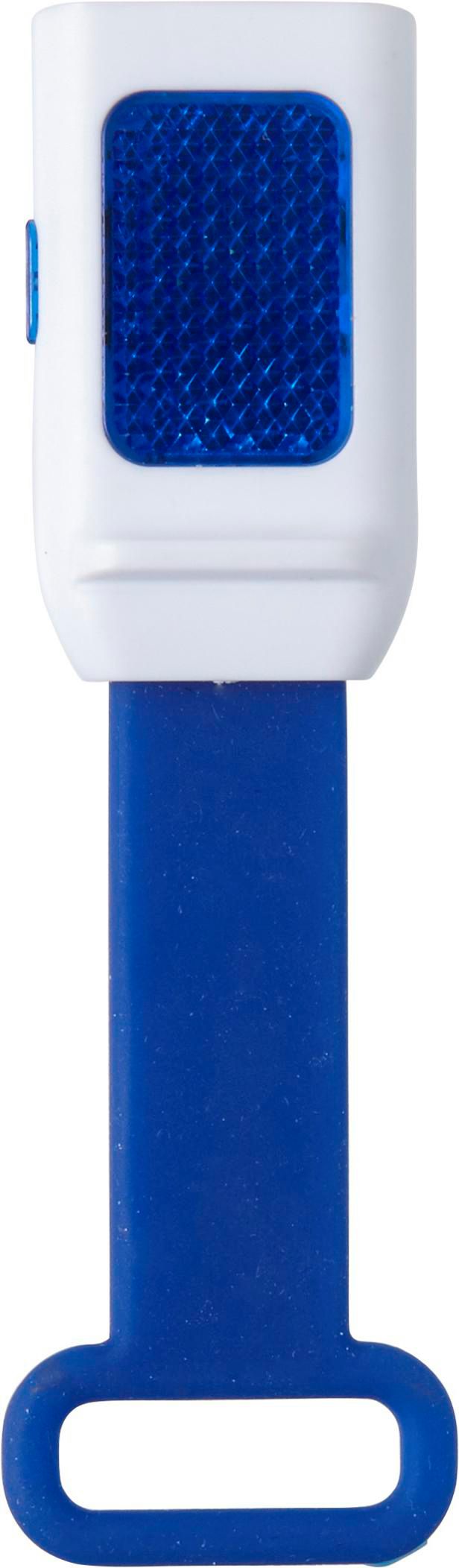 Vue 3 de Lumière vélo Duncan | Plastique | 3+1 LED | Sangle silicone