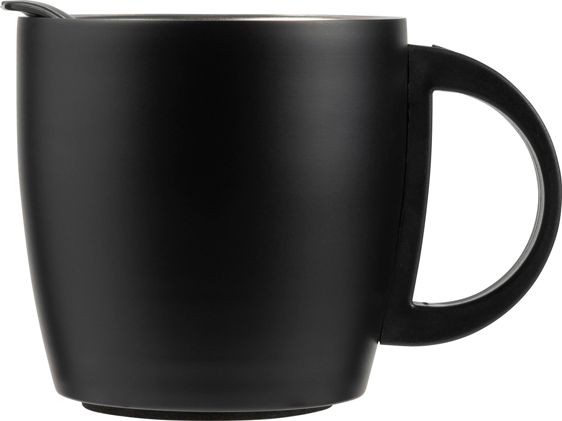 Vue 3 de Mug de voyage Rania | Acier inoxydable | 350 ml