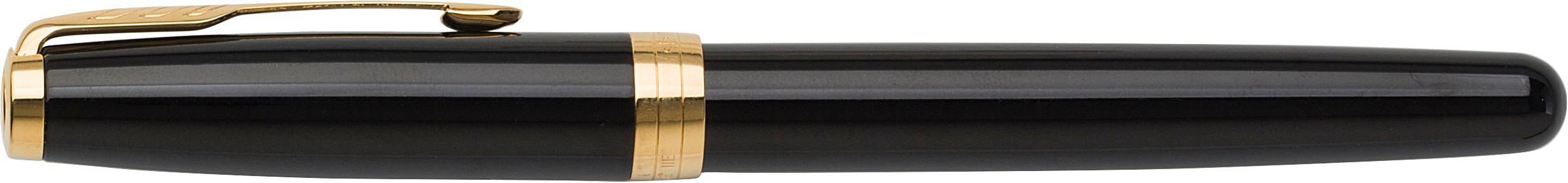 Vue 7 de Parker Sonnet stylo roller | Finitions dorées