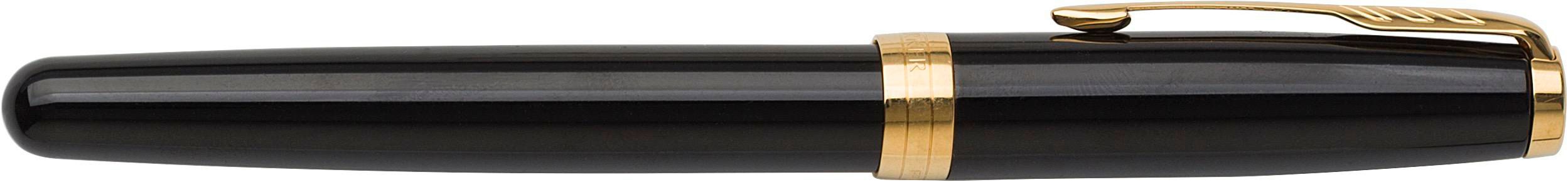 Vue 6 de Parker Sonnet stylo roller | Finitions dorées