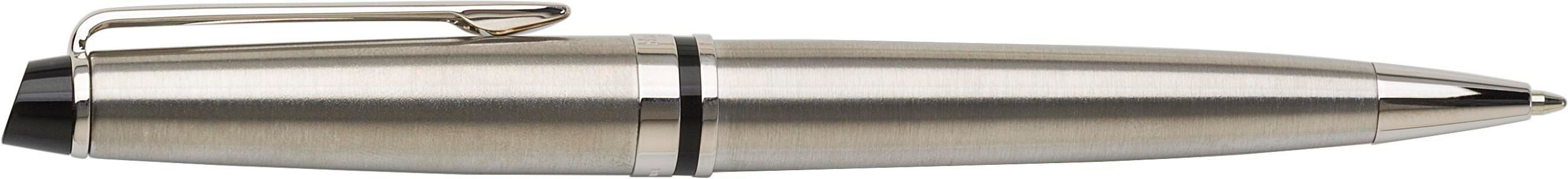 Vue 2 de Waterman Expert stylo bille | Acier inoxydable