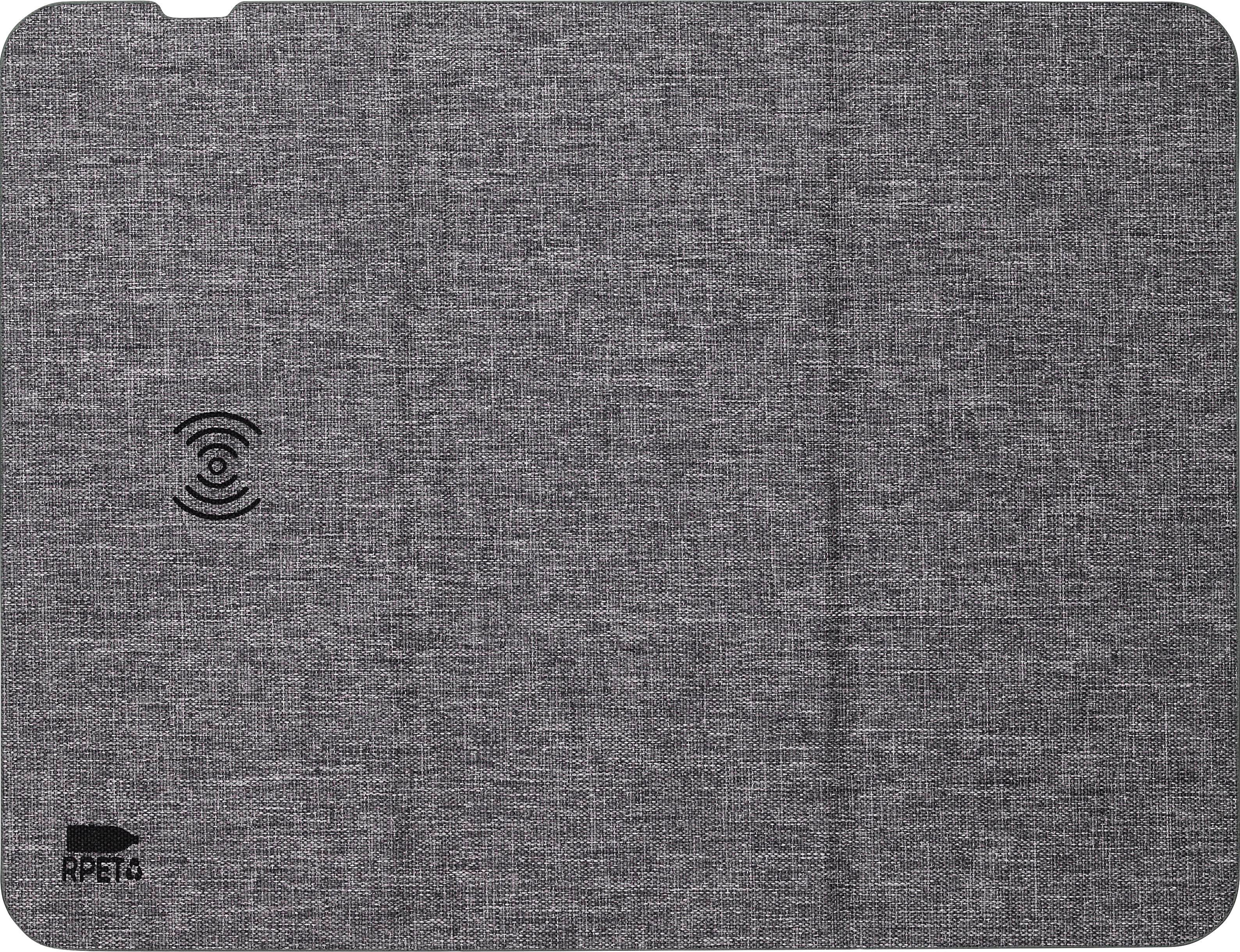 Vue 3 de Chargeur sans fil Selene | Recyclé | Tapis de souris