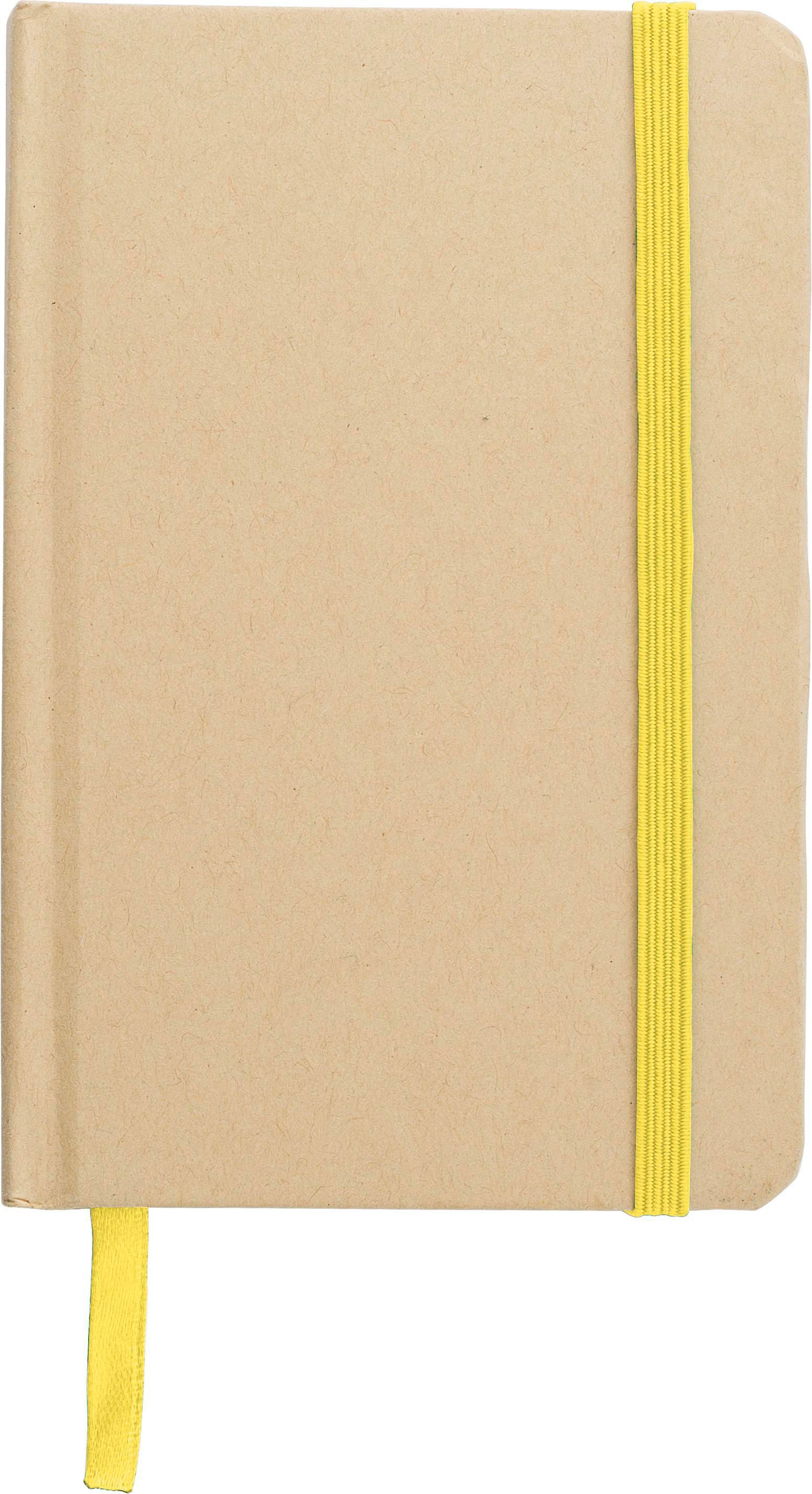 Vue 2 de Carnet de notes John | Recyclé | A6 | Ligné