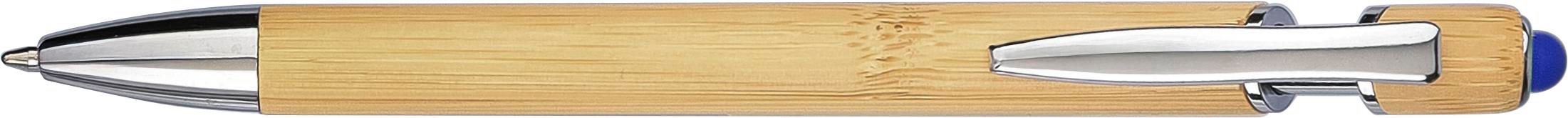 Vue 4 de Stylo bille Darren | Bambou