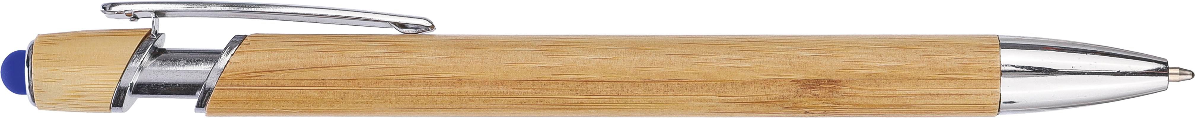 Vue 2 de Stylo bille Darren | Bambou