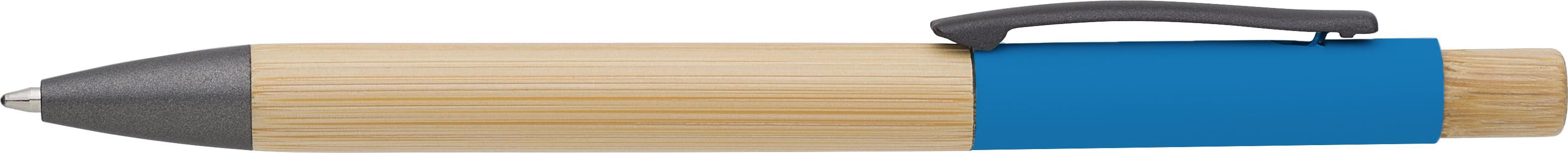 Vue 5 de Stylo bille Anke | Bambou | Aluminium