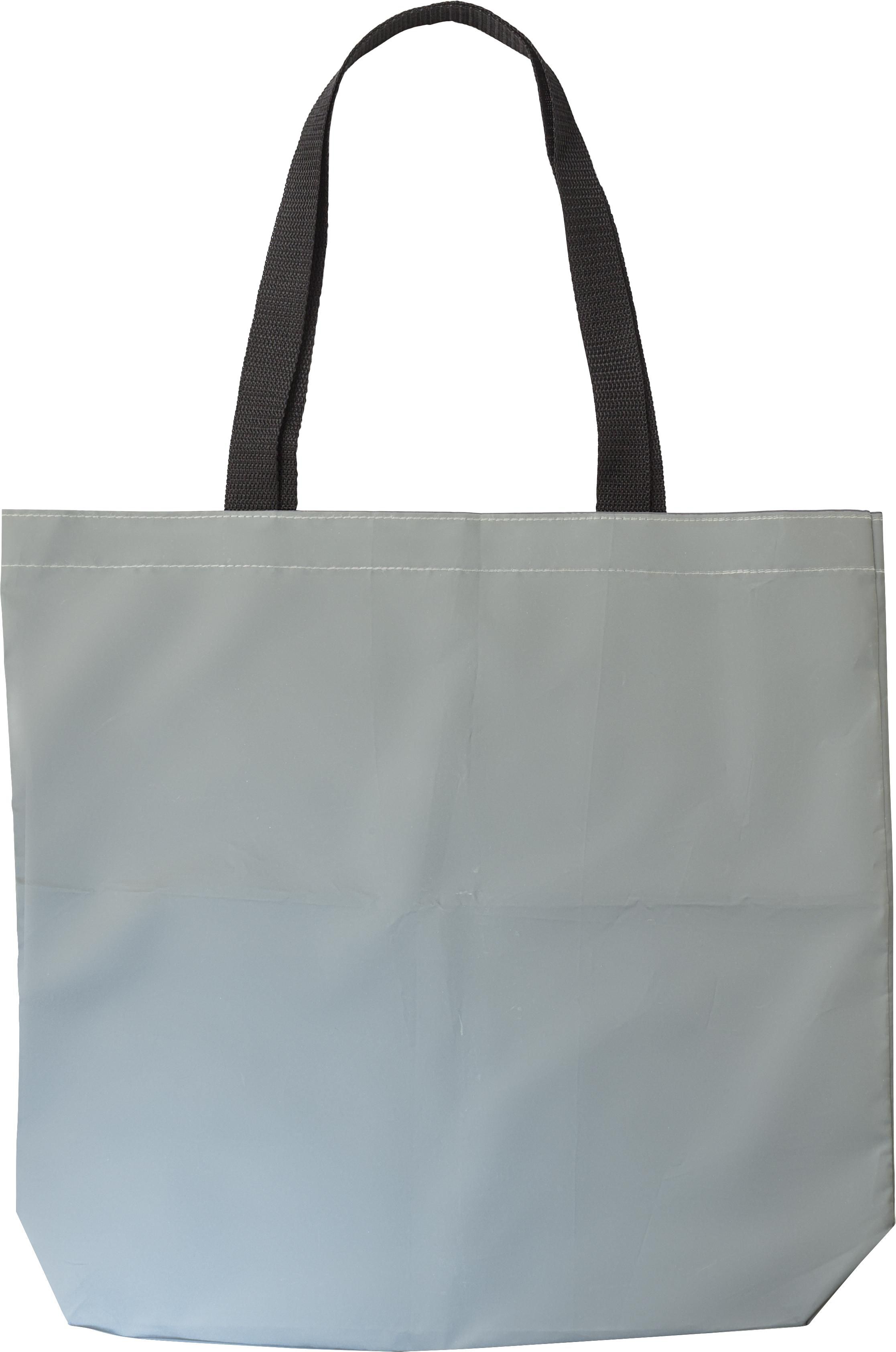 Sac shopping Jordyn | Polyester 100D | Réfléchissant | Longues anses