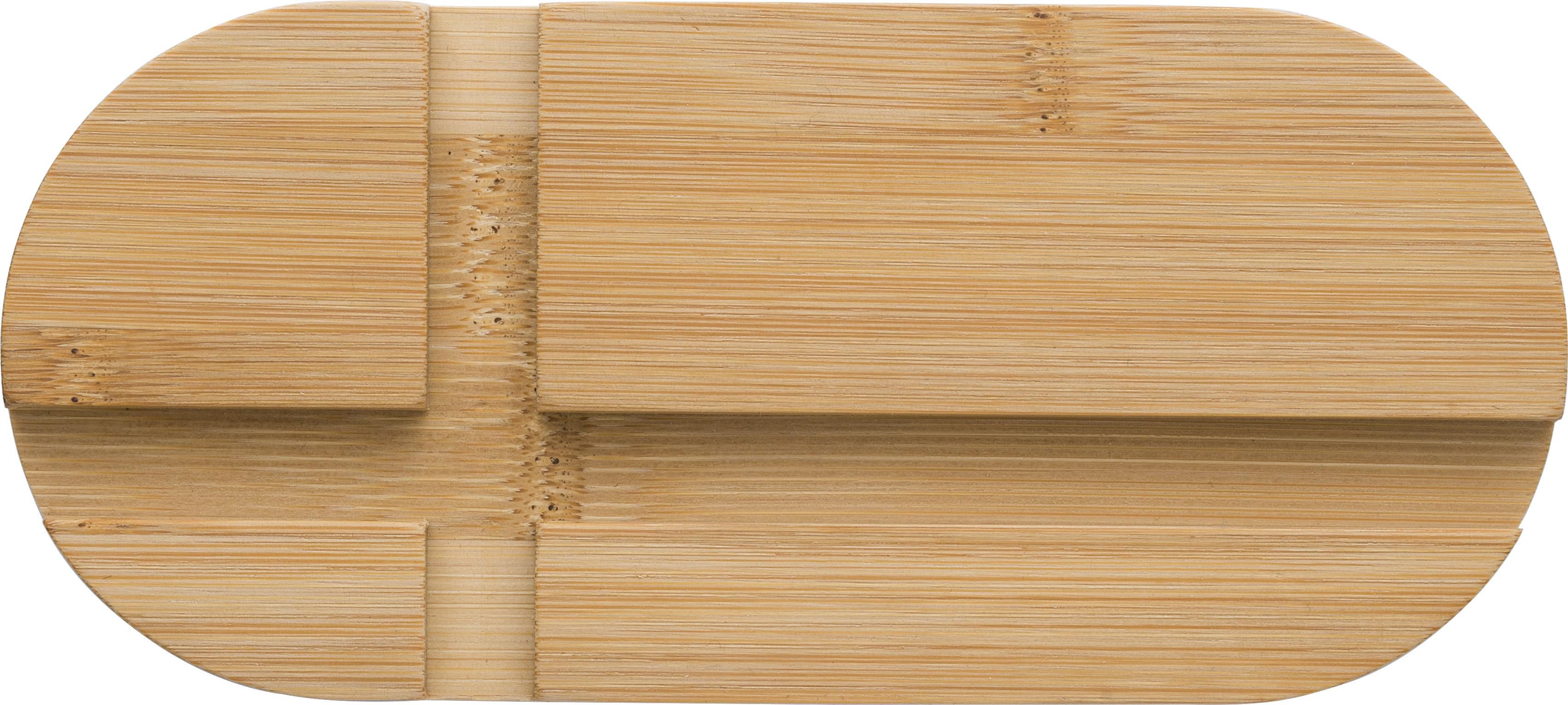 Vue 2 de Support Eamon | Bambou | Tablette