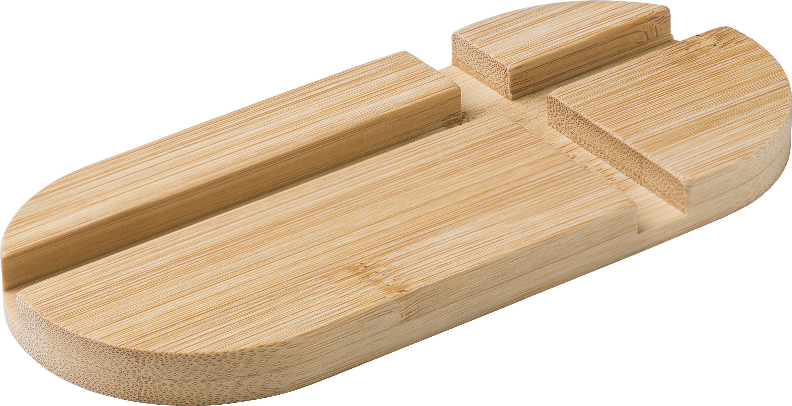 Vue 3 de Support Eamon | Bambou | Tablette