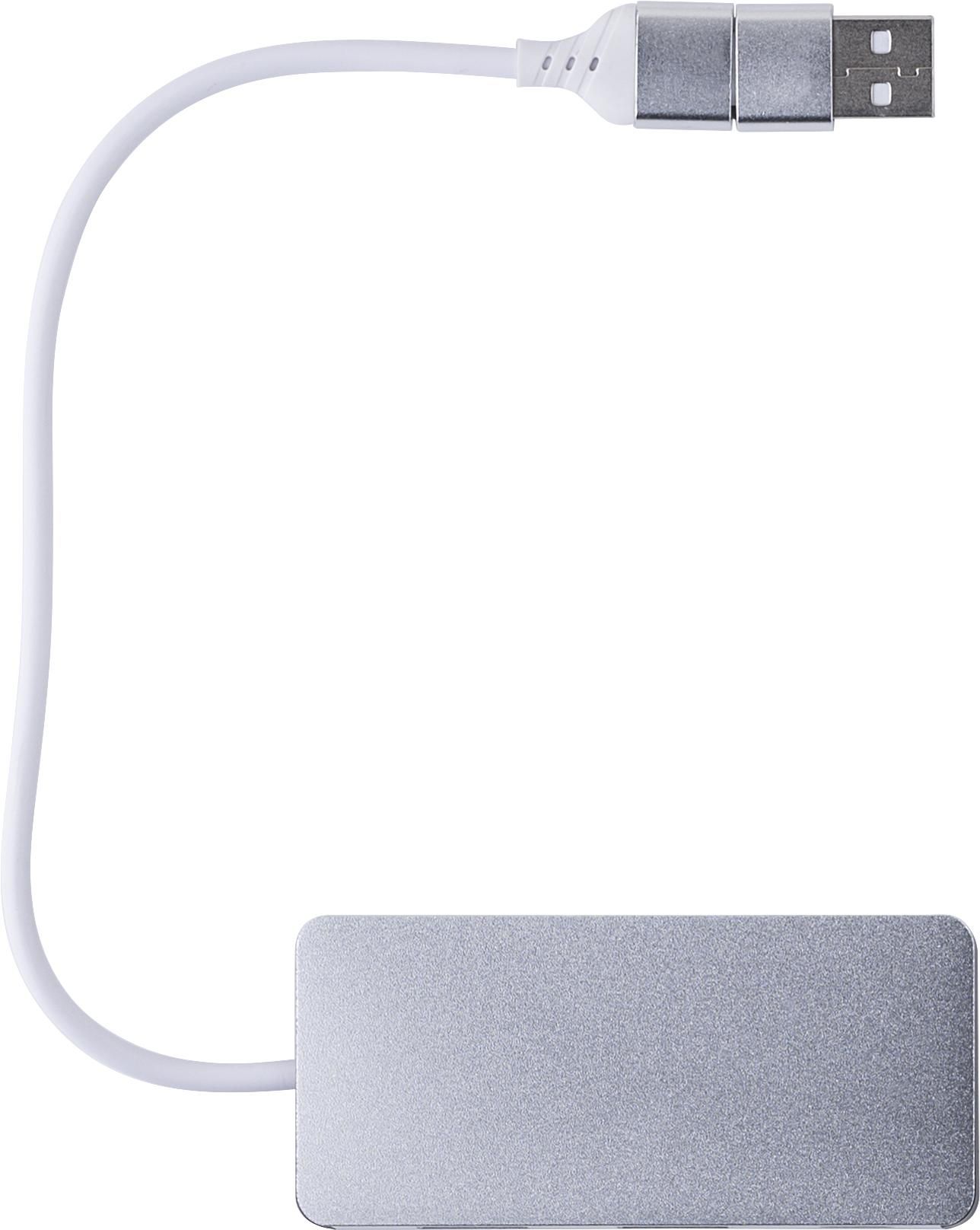 Hub USB Layton | Aluminium | 3 ports