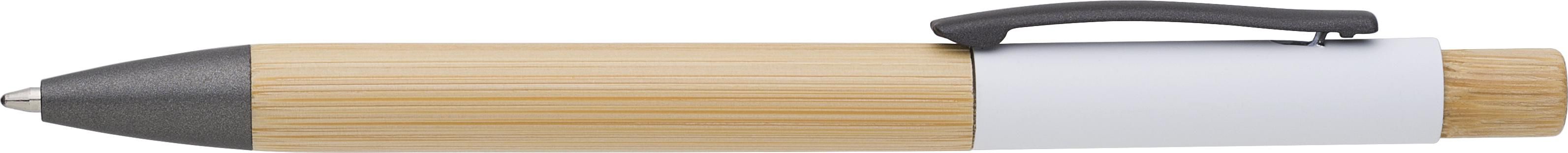 Stylo bille Anke | Bambou | Aluminium