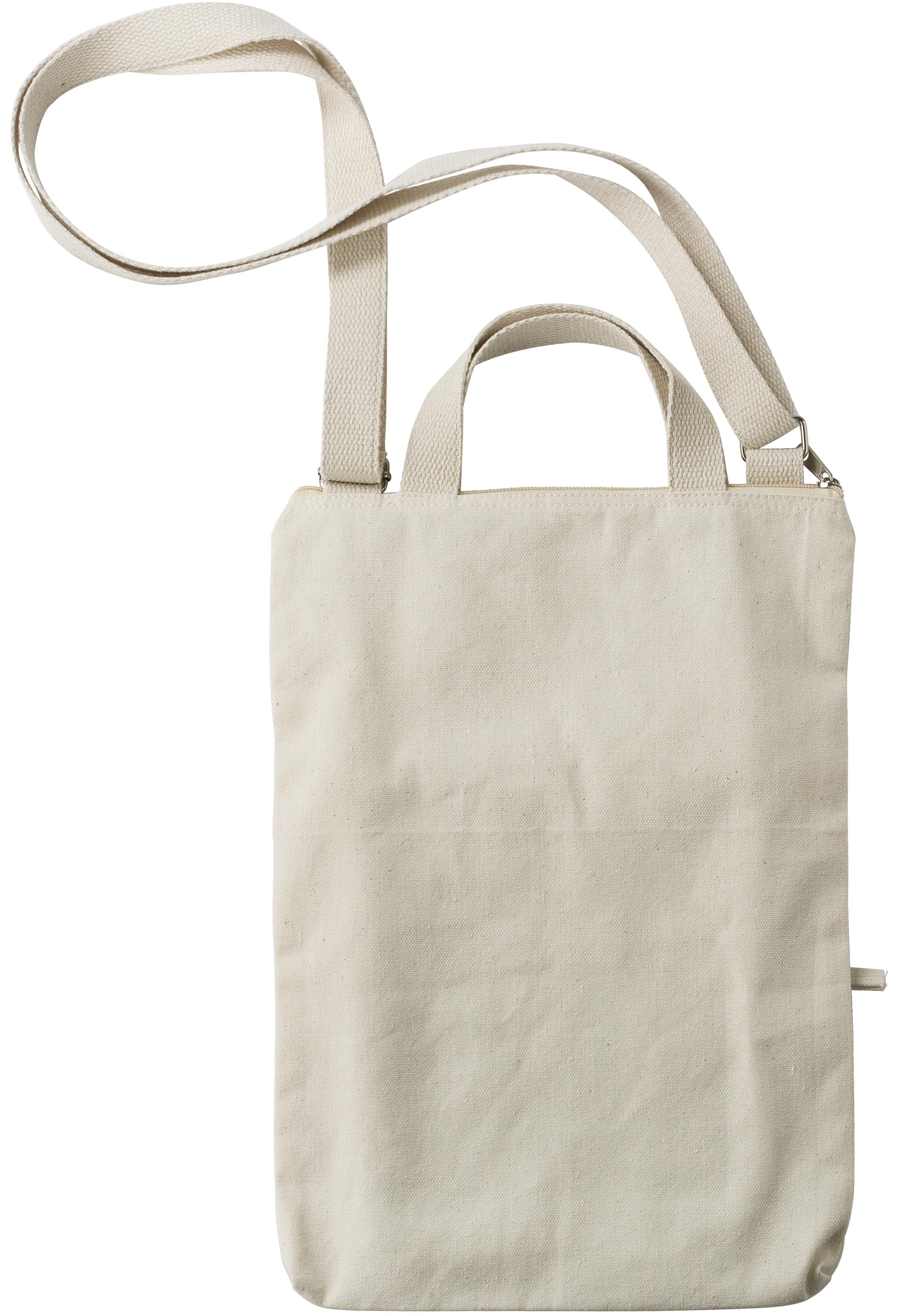 Vue 5 de Sacoche pour ordinateur portable Iker | Coton | 15" | 1,7 l