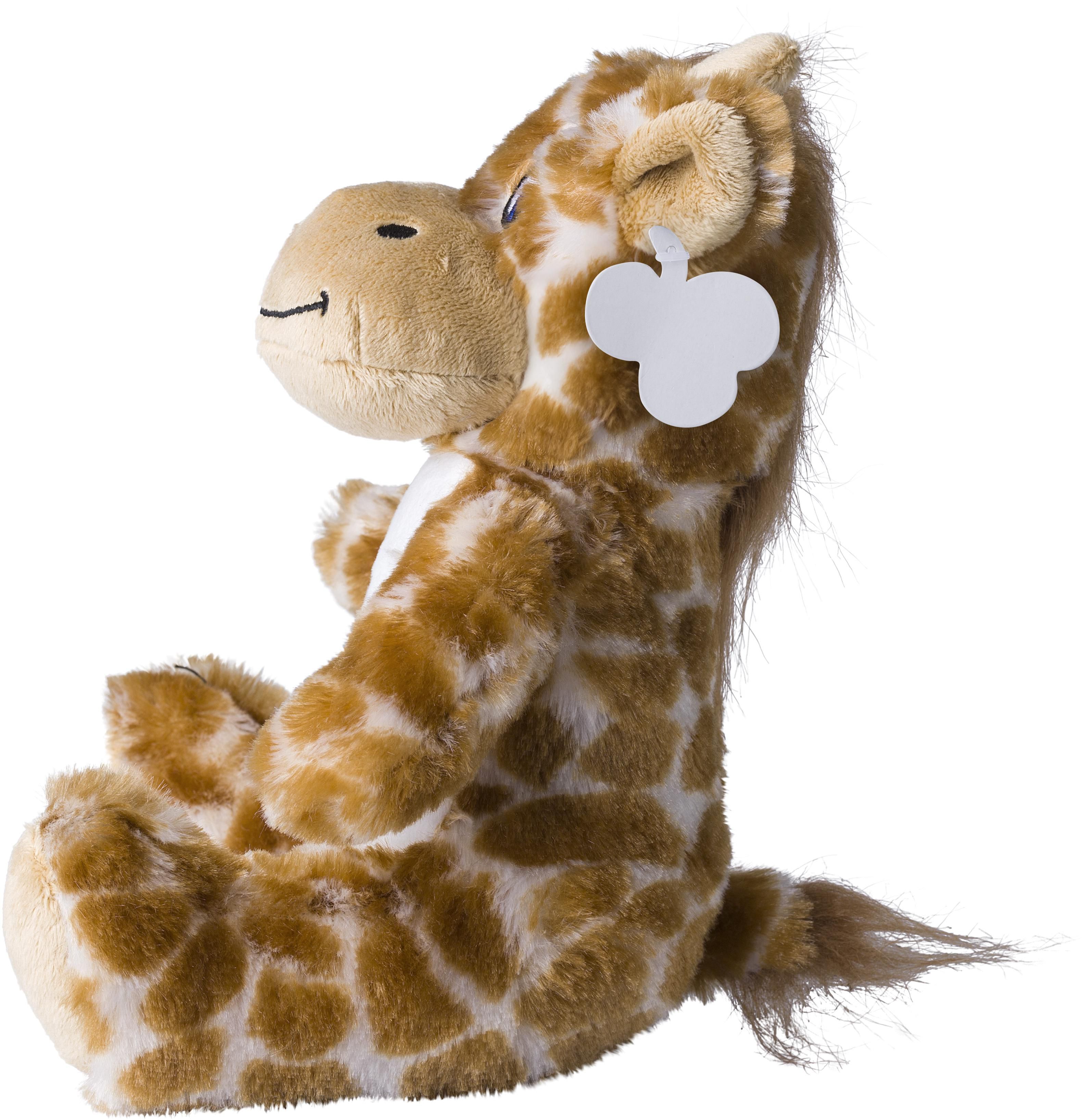 Vue 3 de Peluche Rick | Girafe