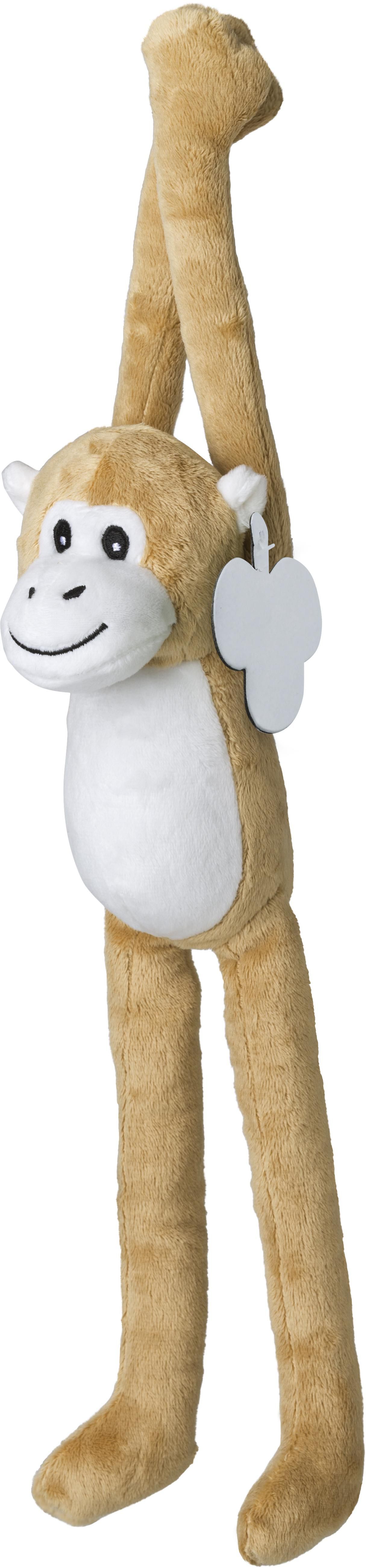 Vue 2 de Peluche Sophie | Singe