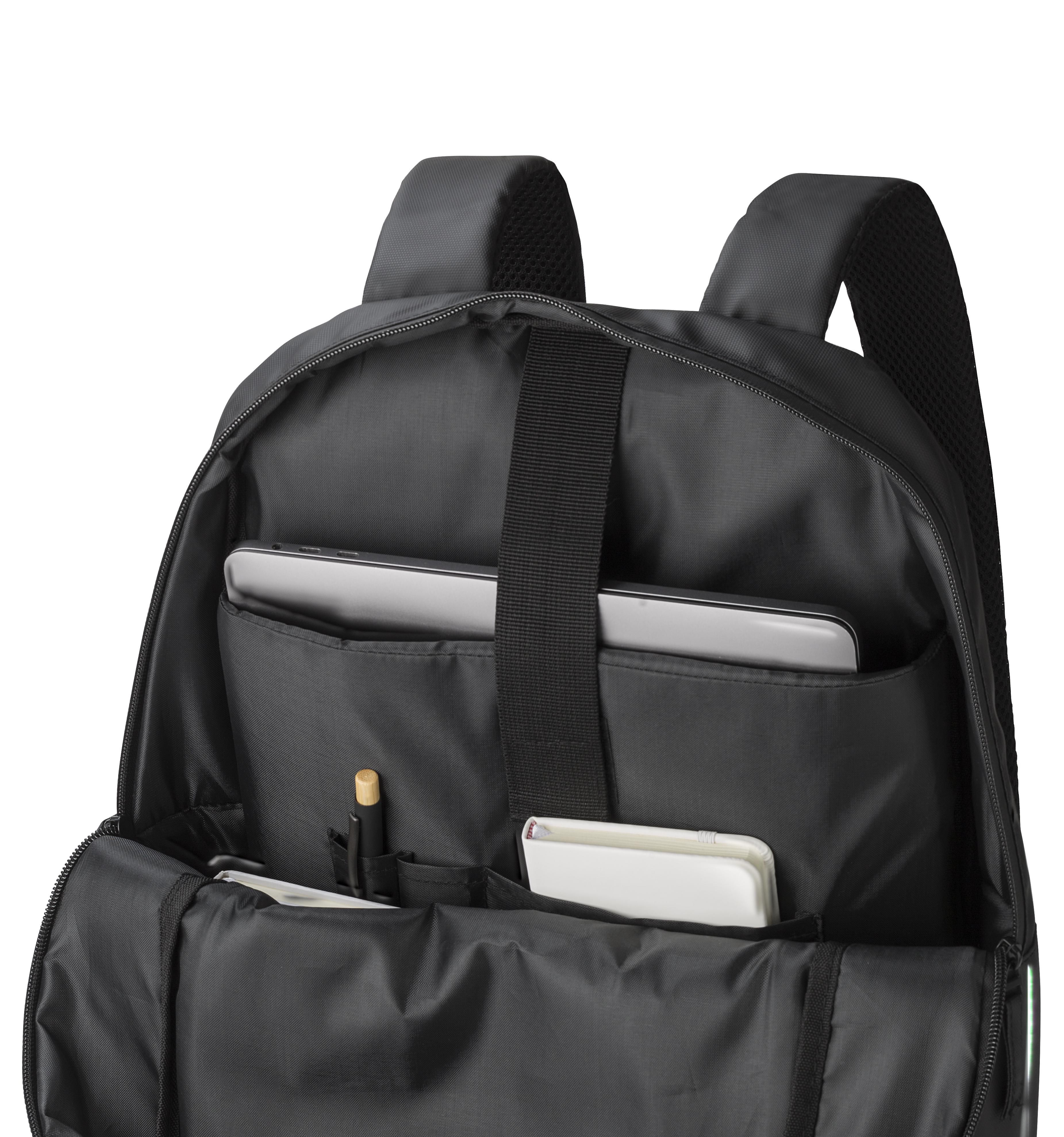 Vue 4 de Sac à dos Brecken | Polyester 600D | Hydrofuge