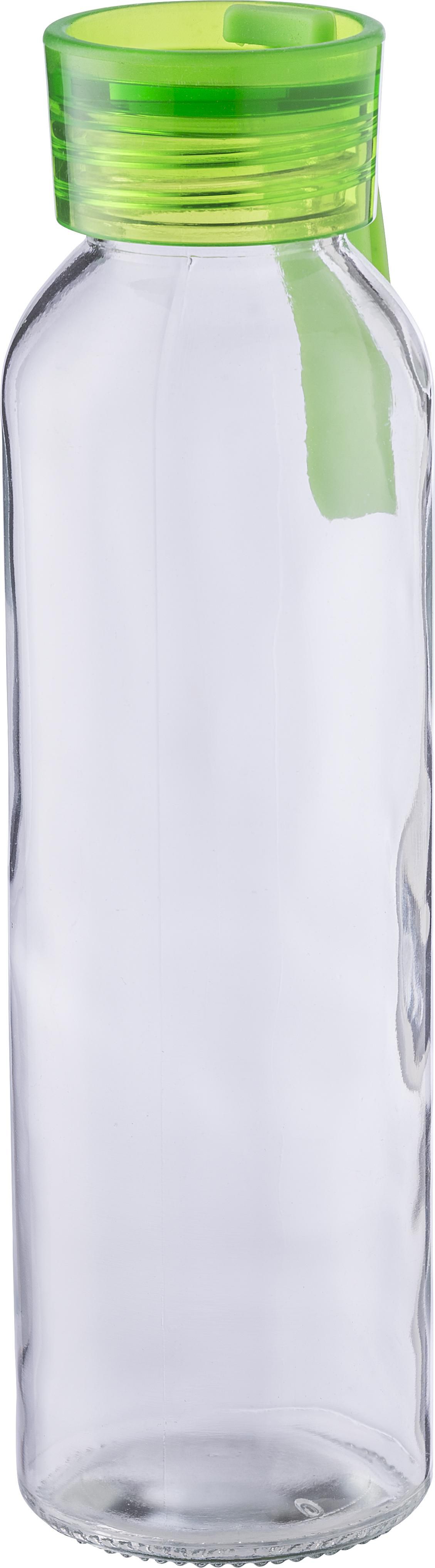Vue 5 de Gourde | Verre | Couvercle coloré | 500 ml