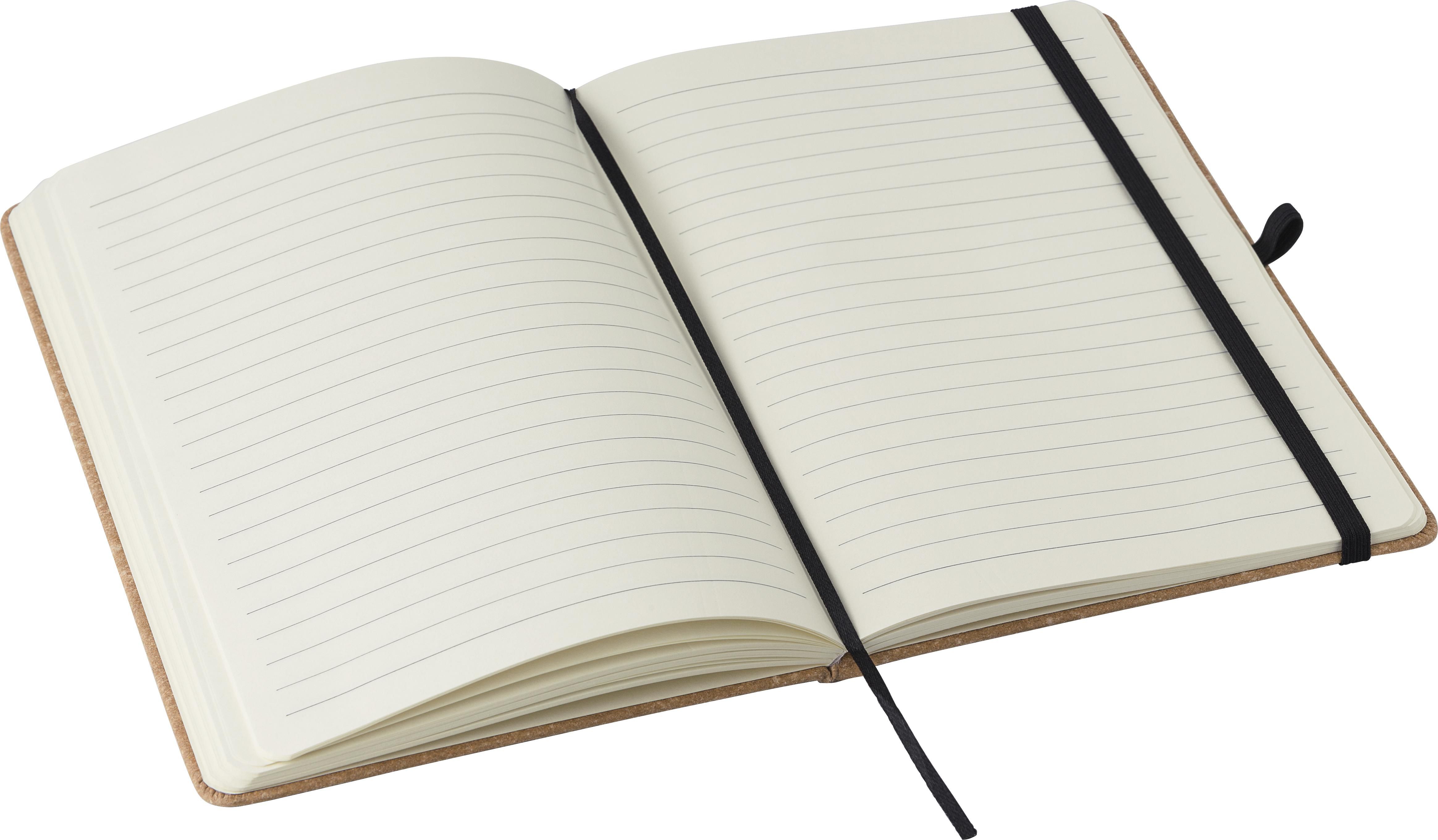 Vue 8 de Carnet de notes Gianna | Cuir recyclé | A5 | Ligné