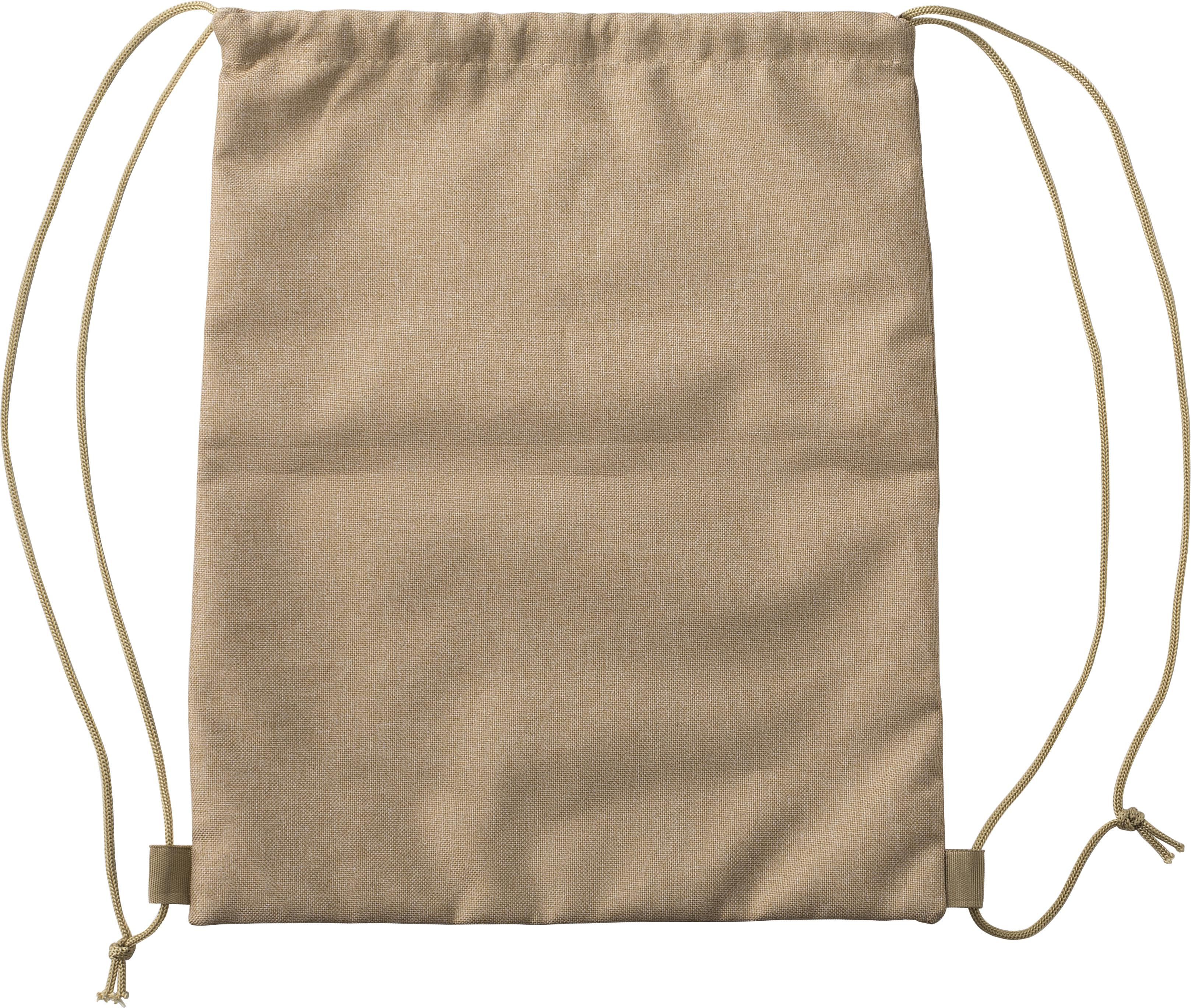 Vue 5 de Sac à cordon Ansel | Recyclé | Fond en liège | 6 l