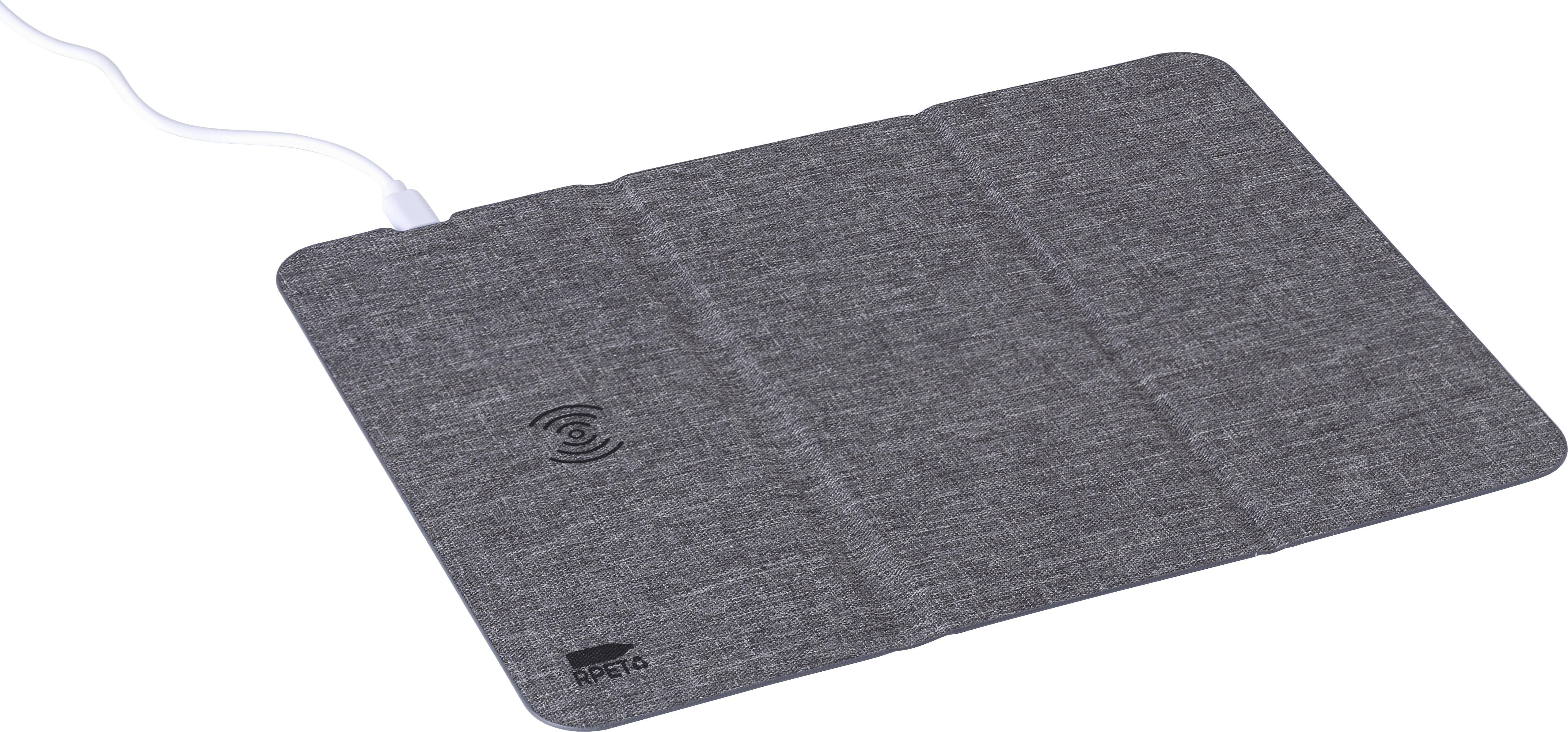 Vue 7 de Chargeur sans fil Selene | Recyclé | Tapis de souris