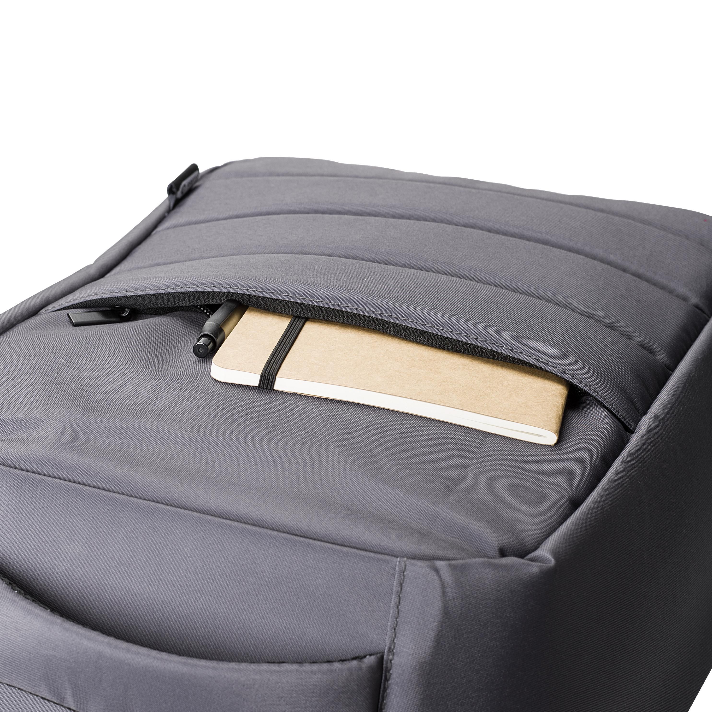 Vue 6 de Sac à dos pour ordinateur portable | Recyclé | Anti-vol | 6 l