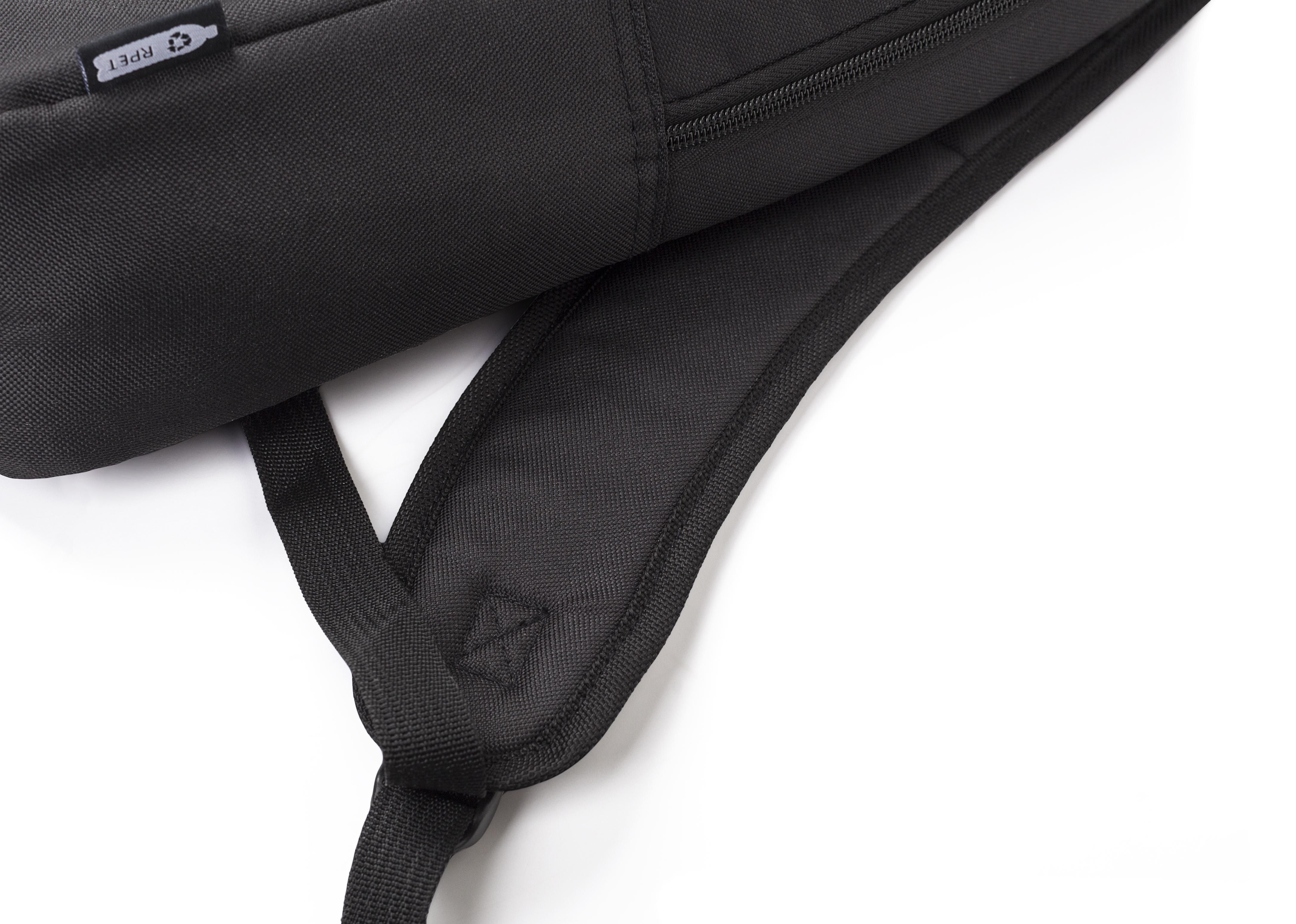 Vue 3 de Sac à dos Phineas | Recyclé | Ordinateur portable 15" | 6 l