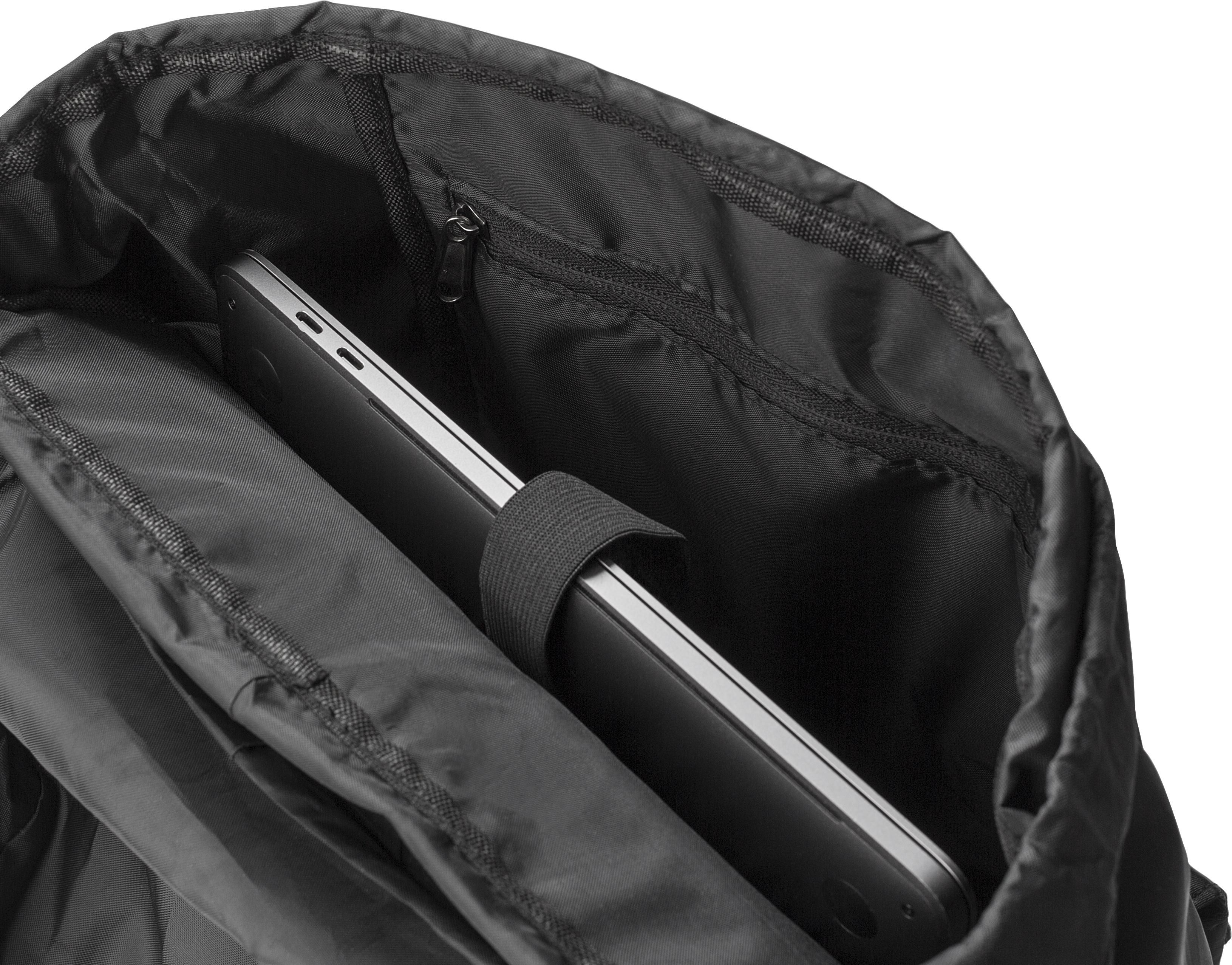 Vue 3 de Sac à dos Marlowe | Recyclé | Ordinateur portable 15" | 6 l