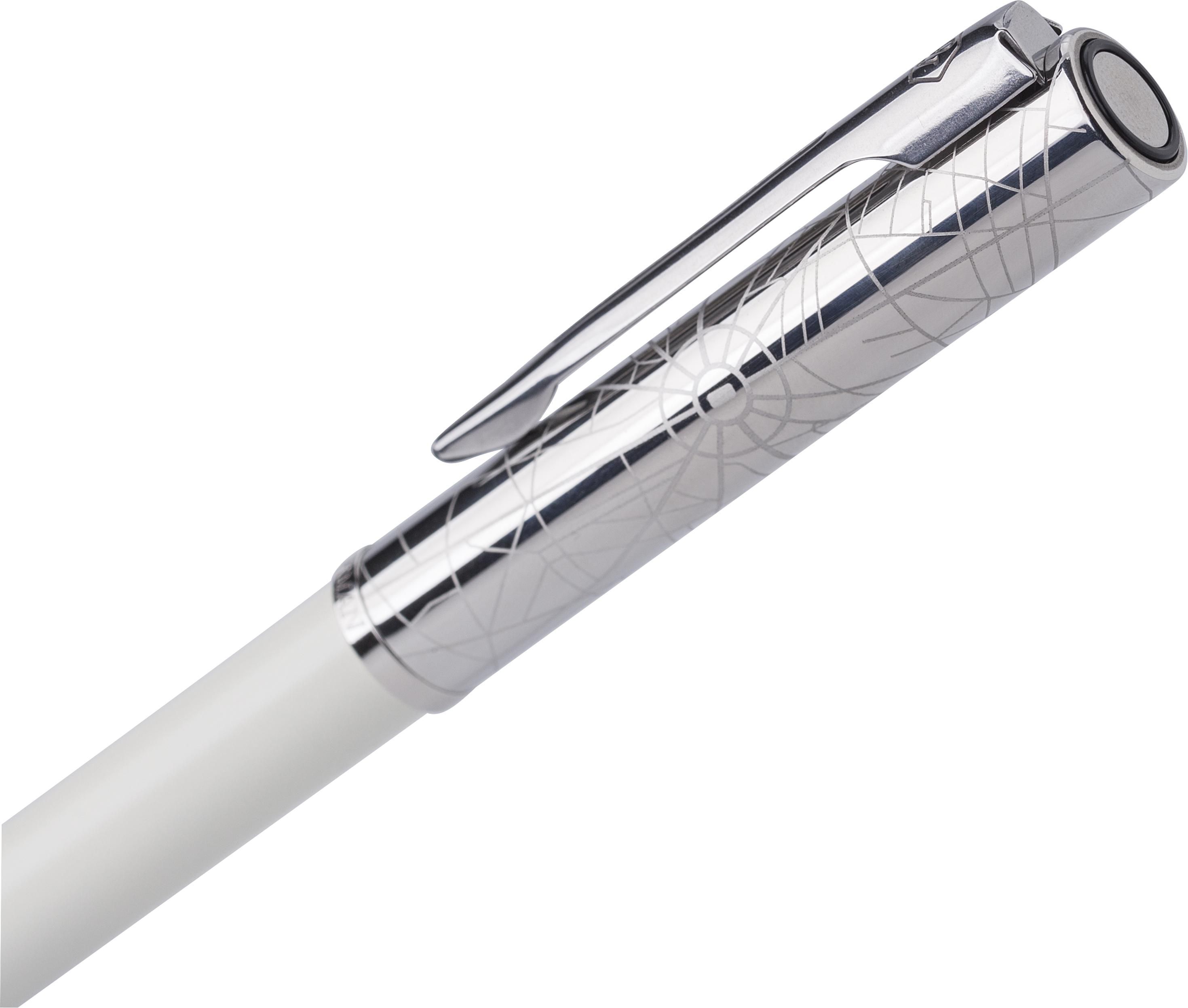 Vue 4 de Waterman Allure Deluxe stylo bille | Acier inoxydable