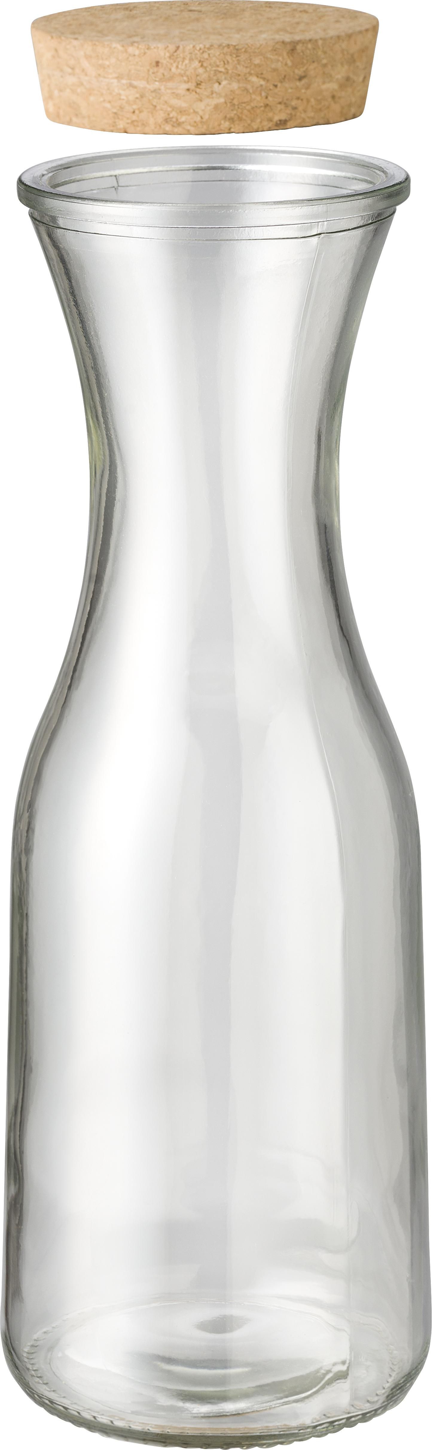 Vue 3 de Carafe Rowena | Verre recyclé | 1 l