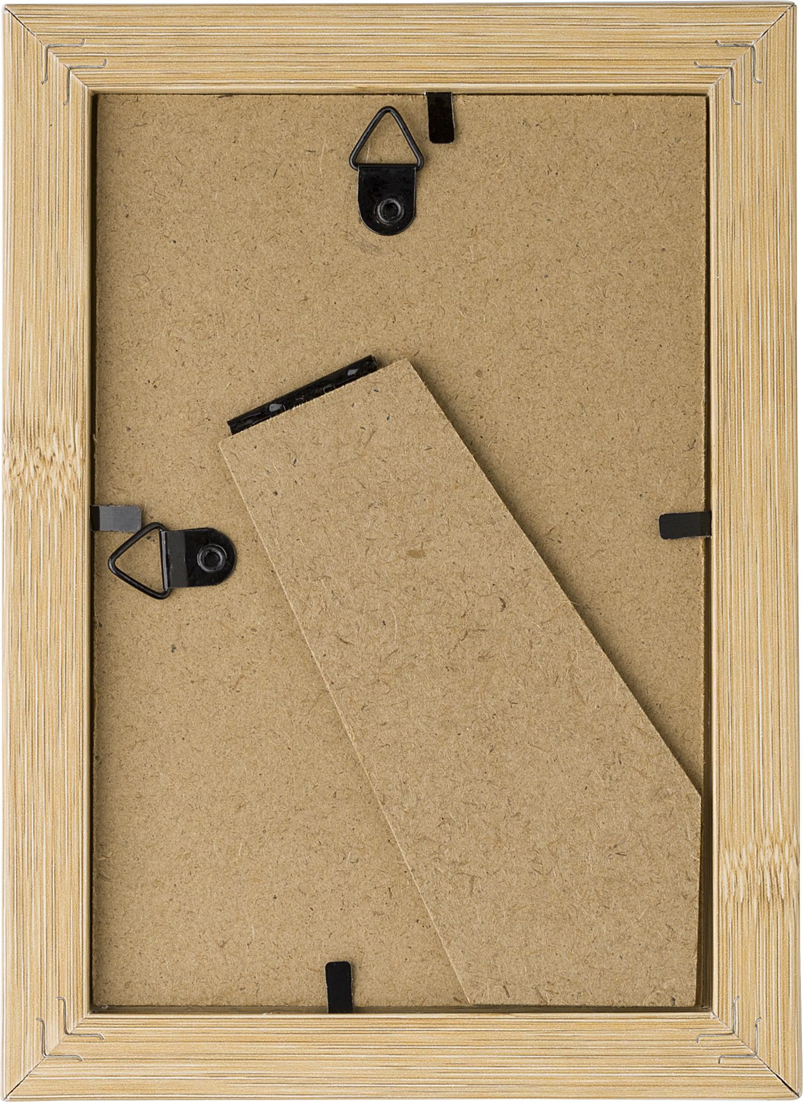 Vue 6 de Cadre photo | Bambou | 15 x 10 cm