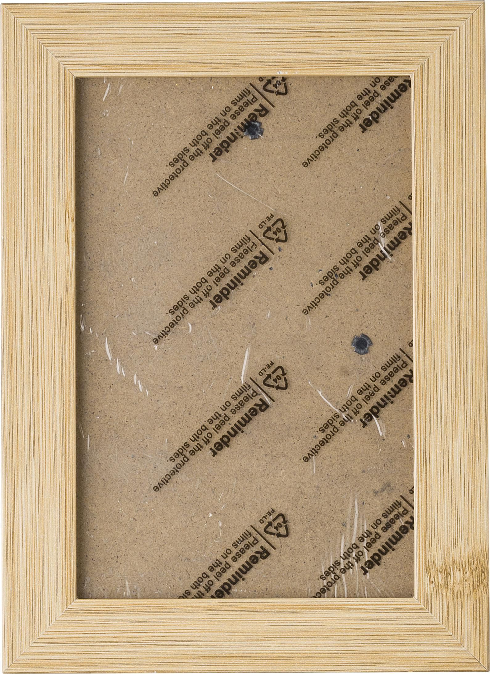 Vue 7 de Cadre photo | Bambou | 15 x 10 cm