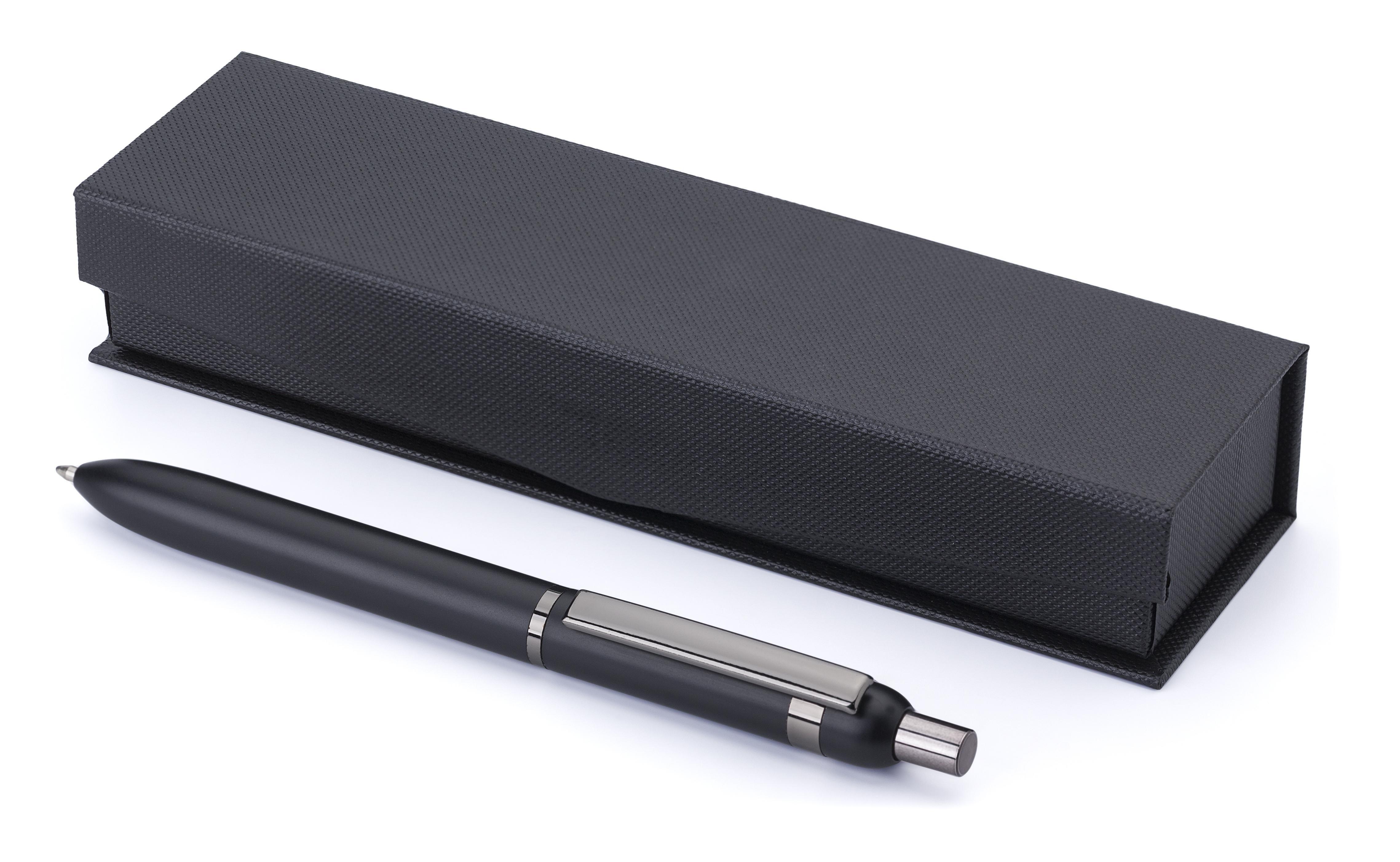 Vue 5 de Stylo bille Alistair | Aluminium