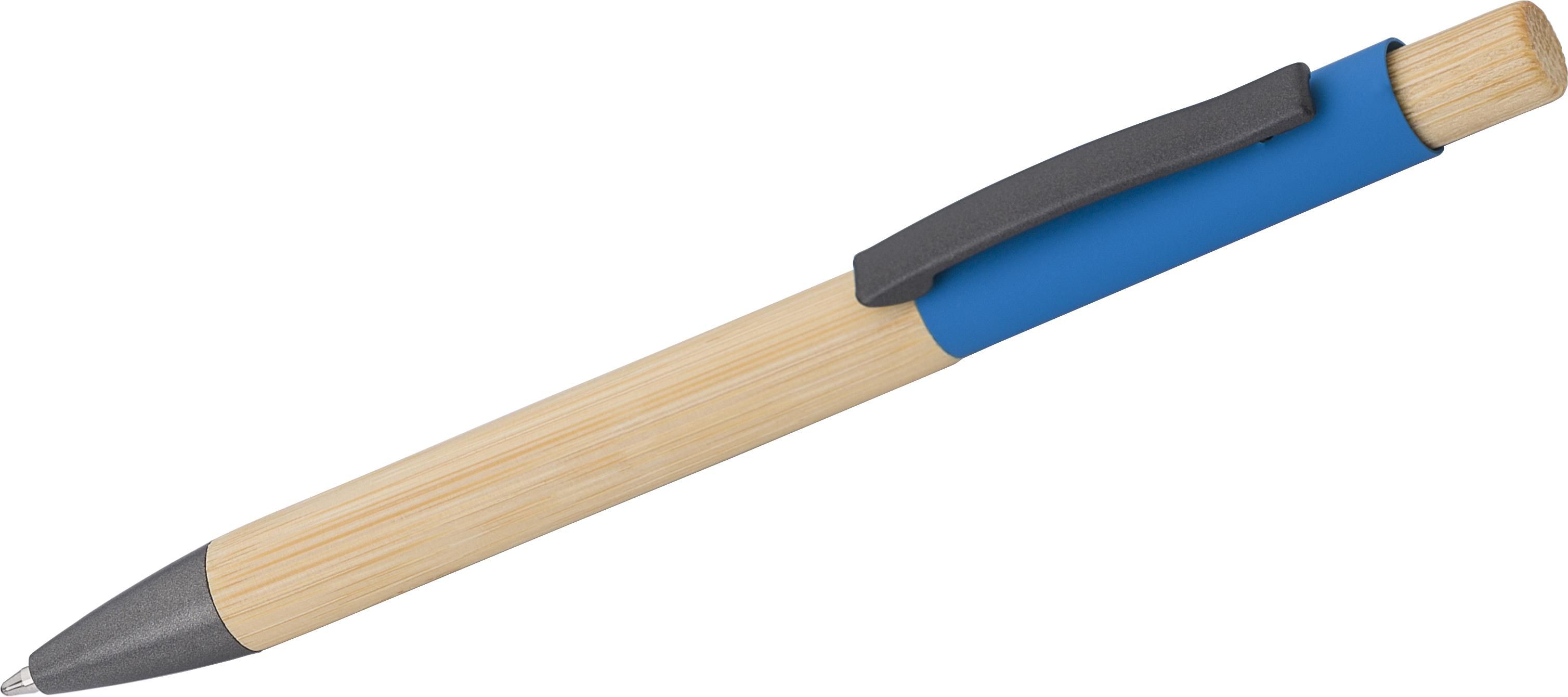 Vue 6 de Stylo bille Anke | Bambou | Aluminium