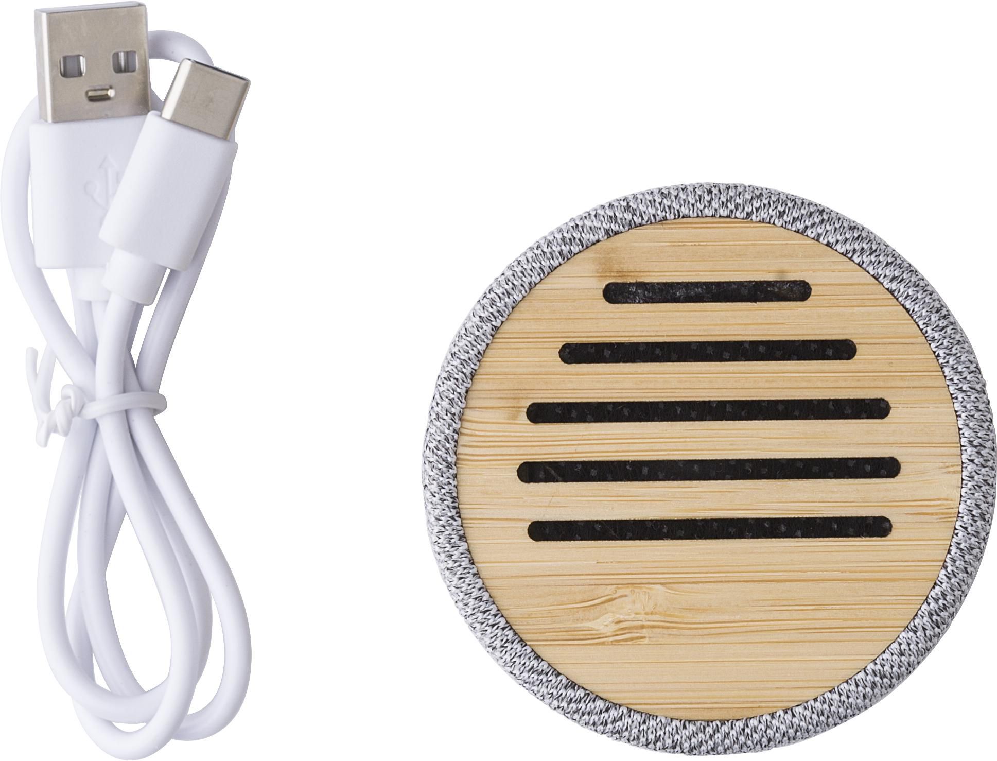Vue 5 de Enceinte sans fil Cory | Bambou