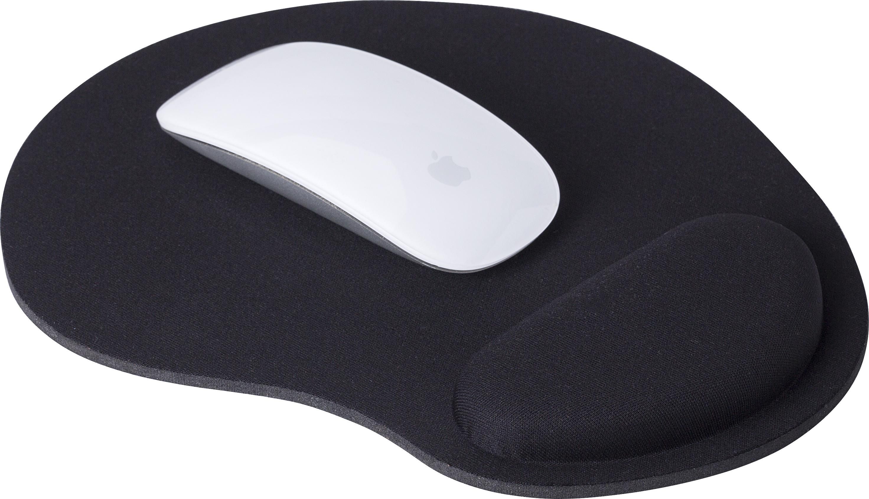 Vue 3 de Tapis de souris | Mousse | Repose-poignet