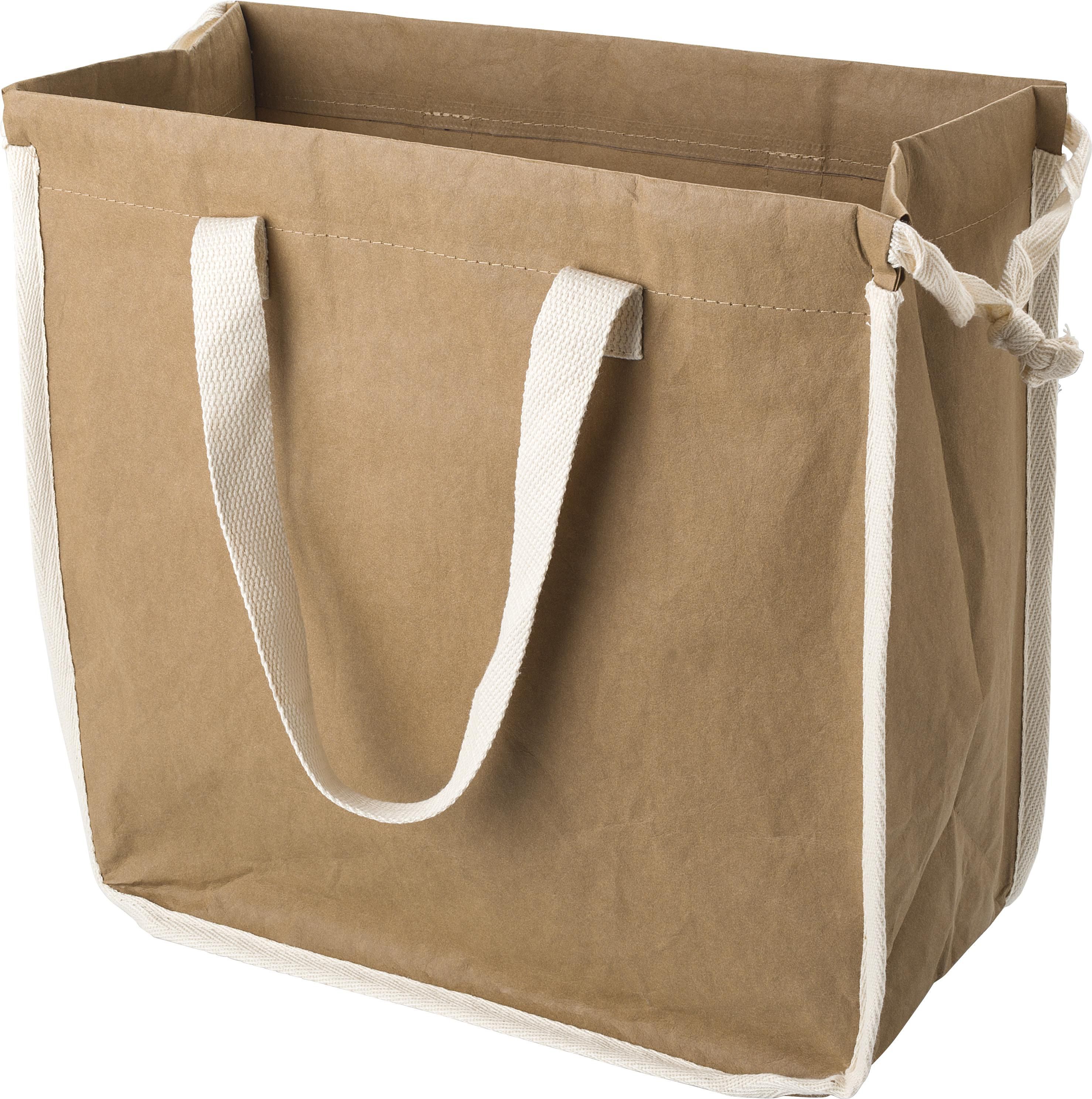 Vue 5 de Sac shopping Emery | Papier kraft | Lavable