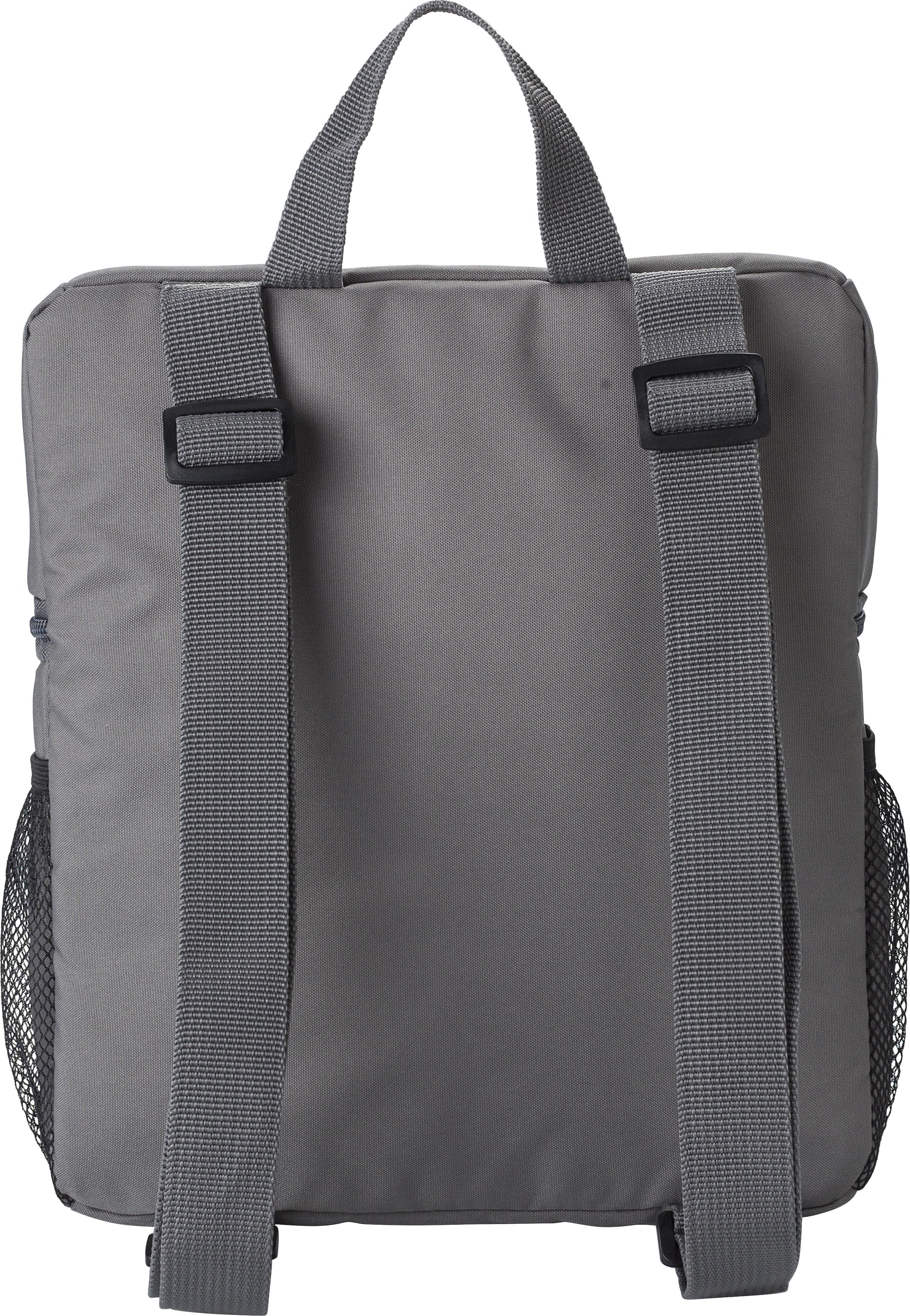 Vue 3 de Sac à dos isotherme Elliott | Recyclé | Poche velcro