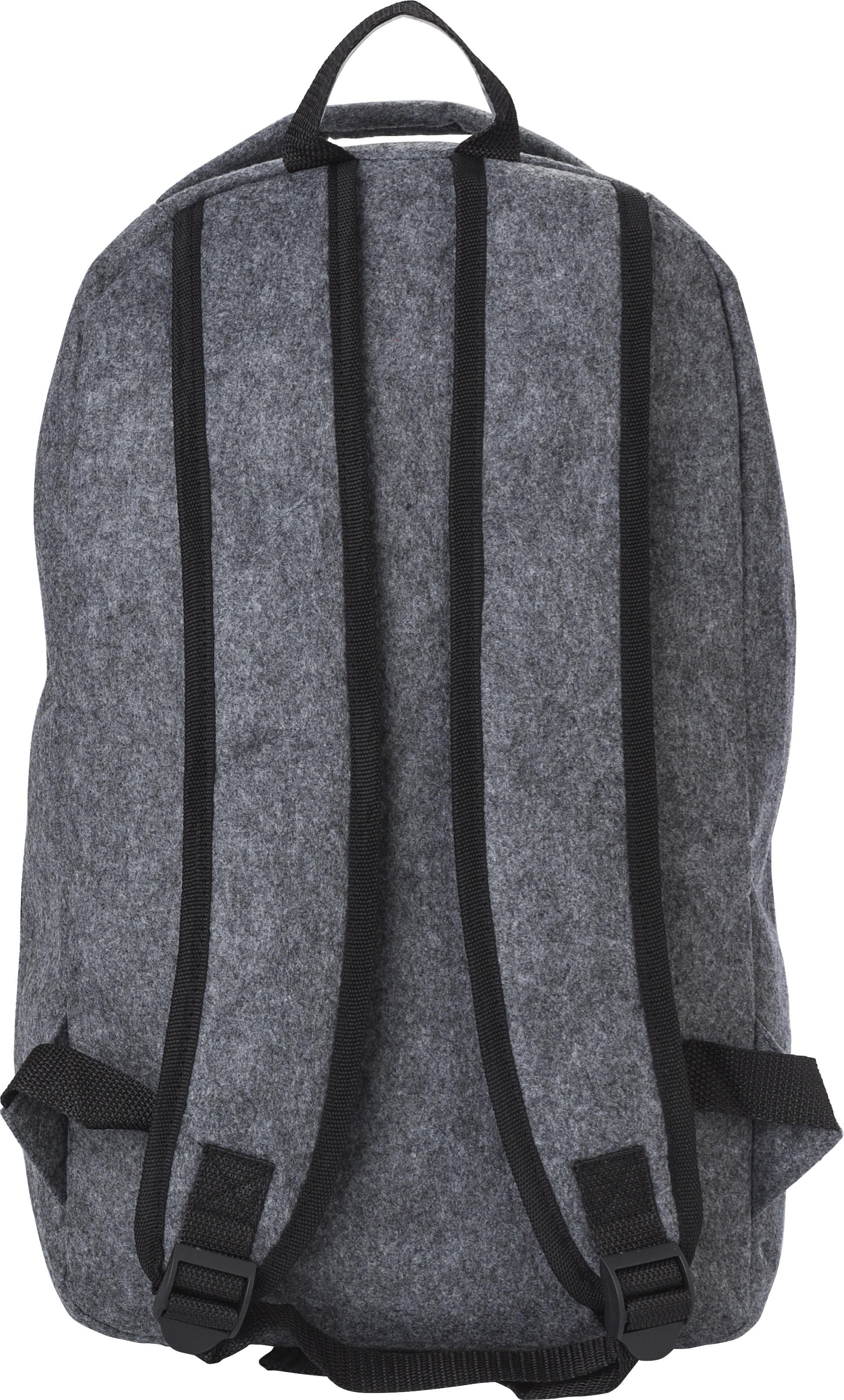 Vue 5 de Sac à dos Eleanor | Recyclé | Feutre | 60 l