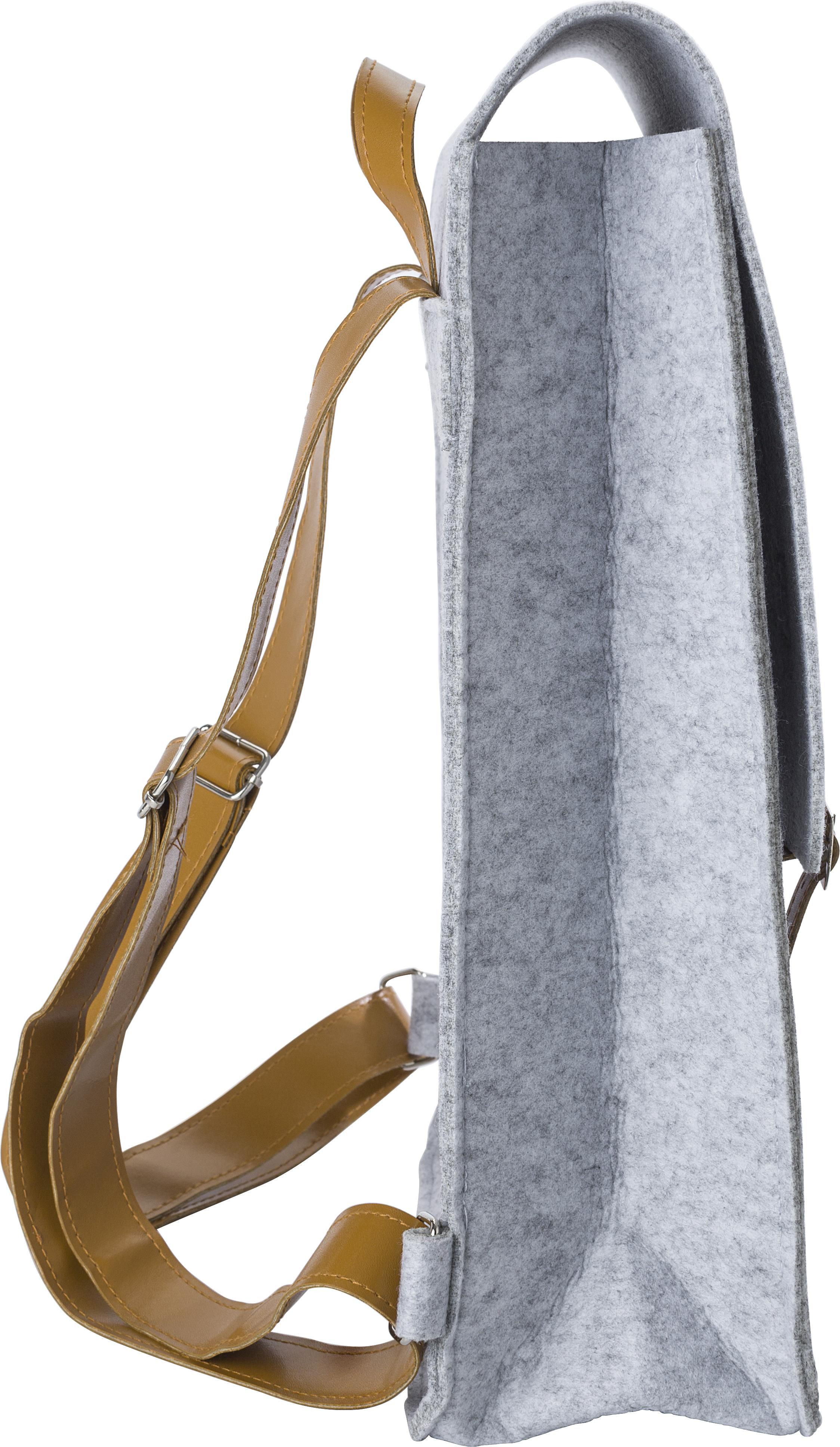 Vue 5 de Sac à dos Avery | Recyclé | Feutre | 12 l