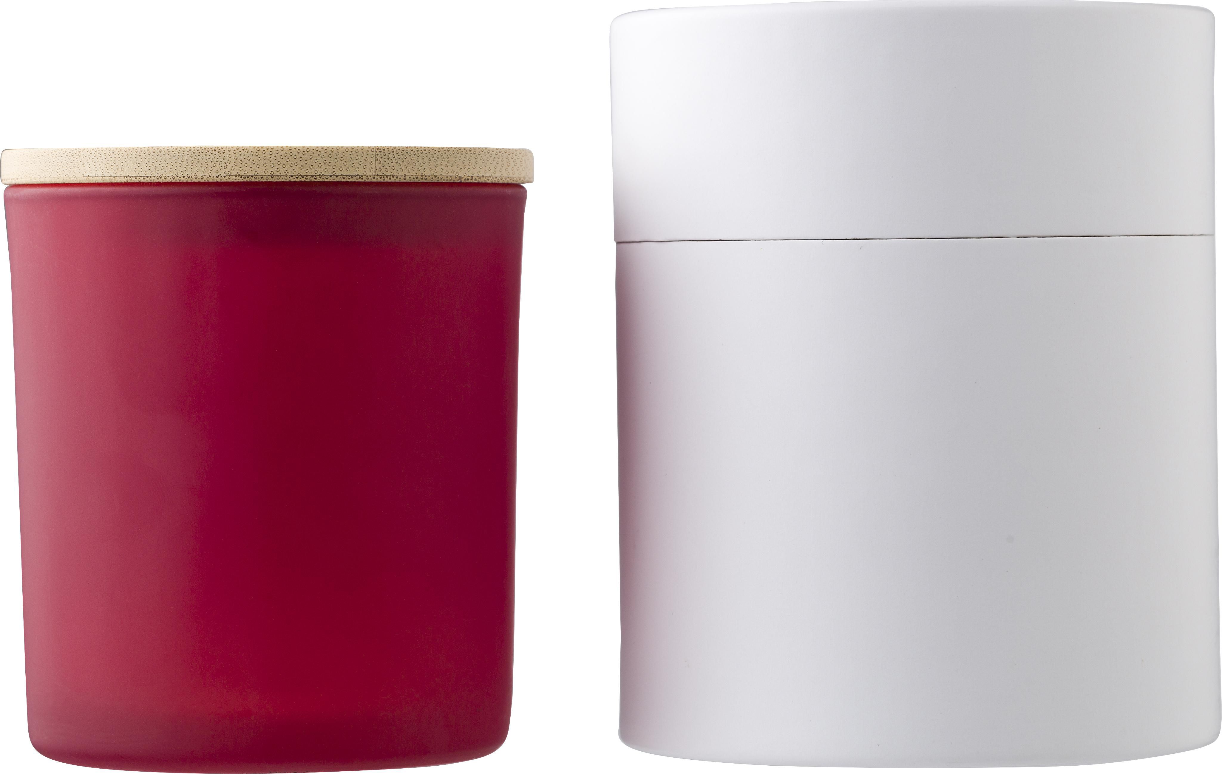 Vue 6 de Bougie en verre Lucas | Cire végétale | 200 g