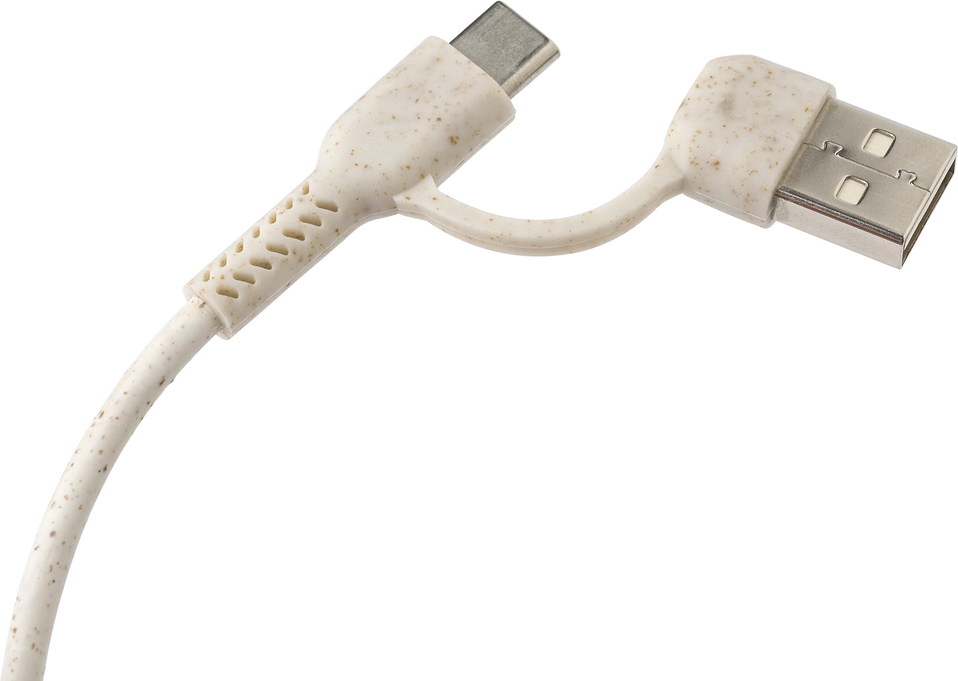 Vue 4 de Hub USB Paulo | Recyclé | 4 ports