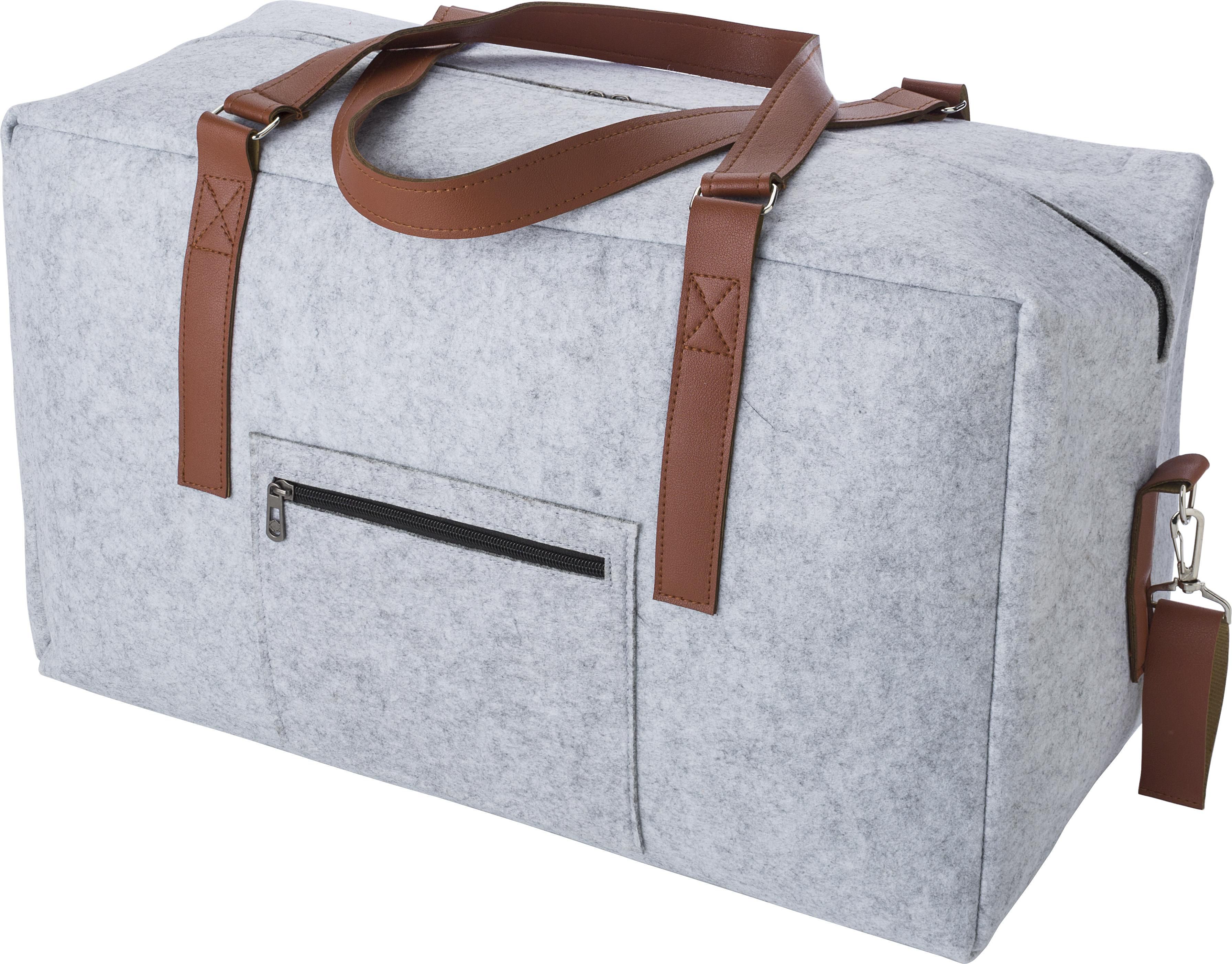Vue 5 de Sac de voyage Natalie | Recyclé | Feutre | 28 l
