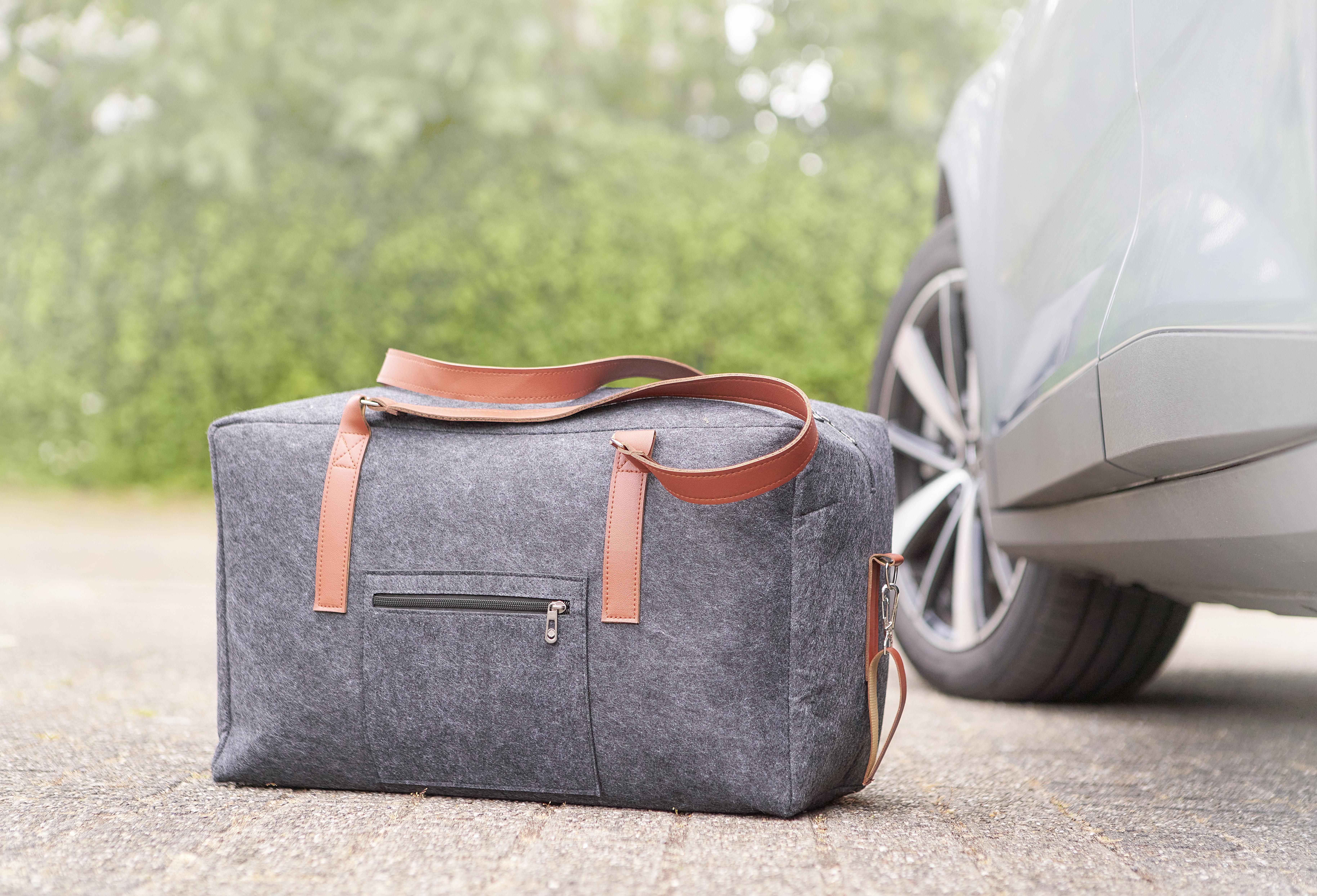 Vue 8 de Sac de voyage Natalie | Recyclé | Feutre | 28 l