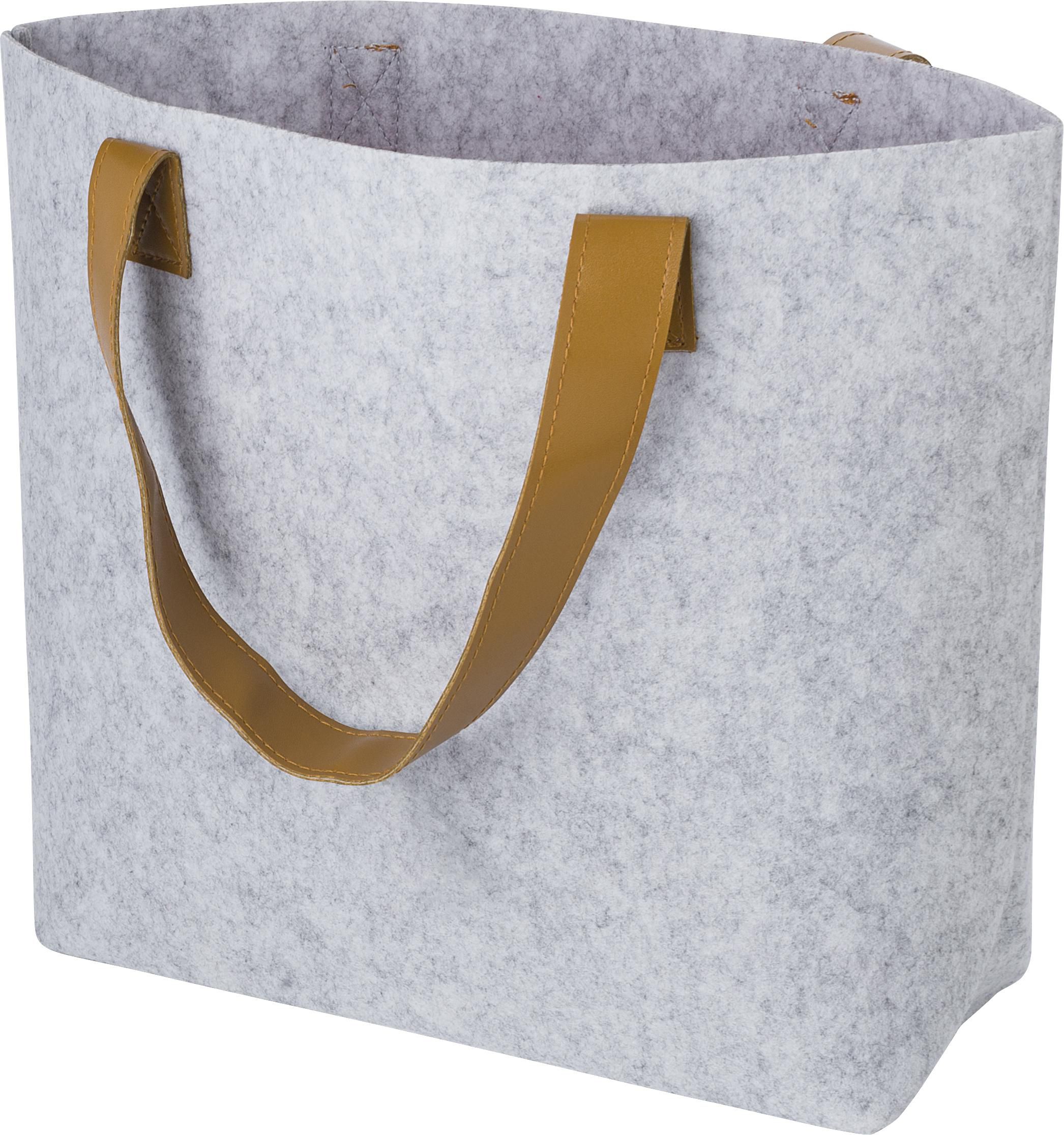 Vue 4 de Sac shopping Hunter | Feutre recyclé | Longues anses