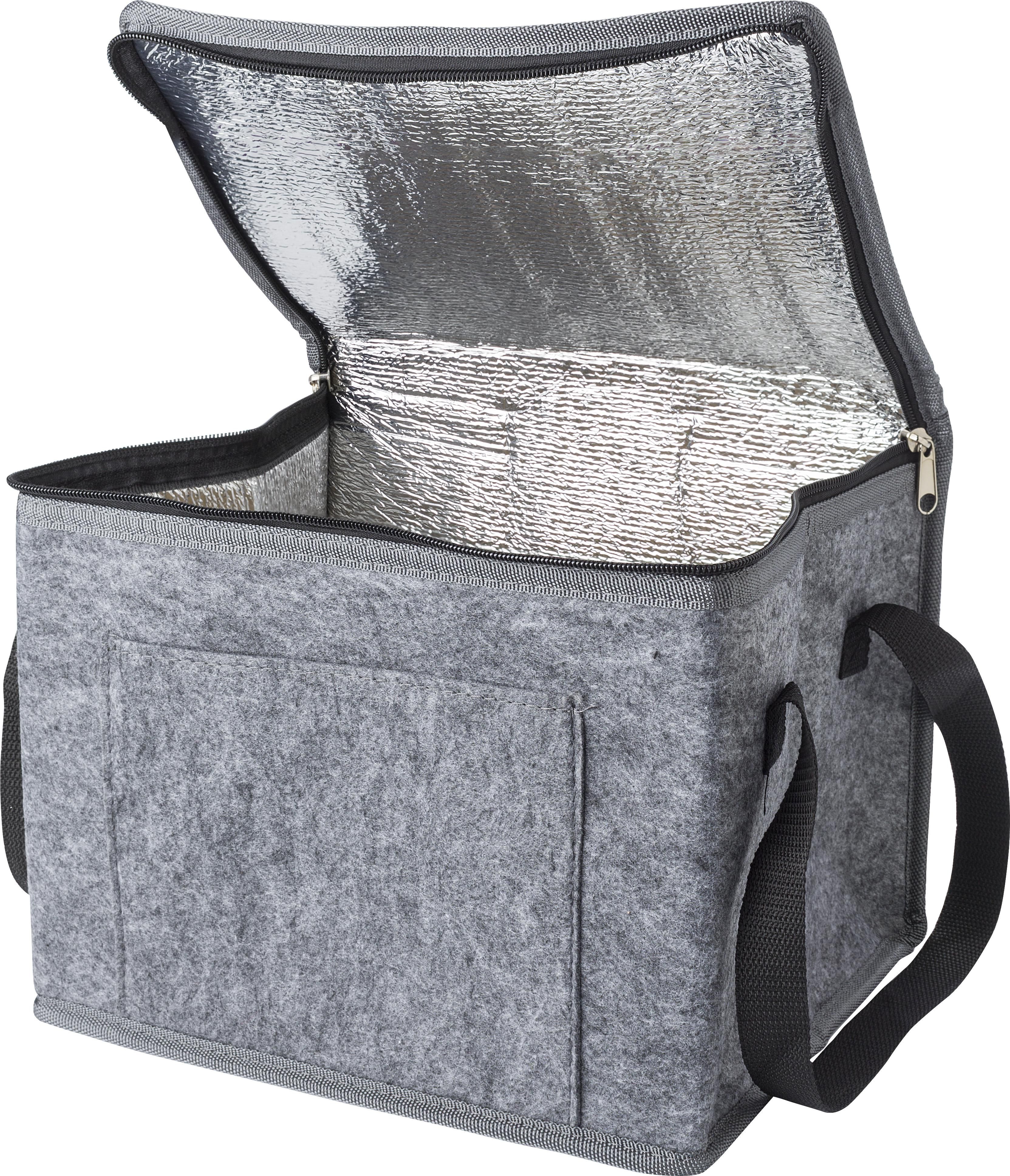 Vue 4 de Sac isotherme Mason | Feutre recyclé | Doublure aluminium