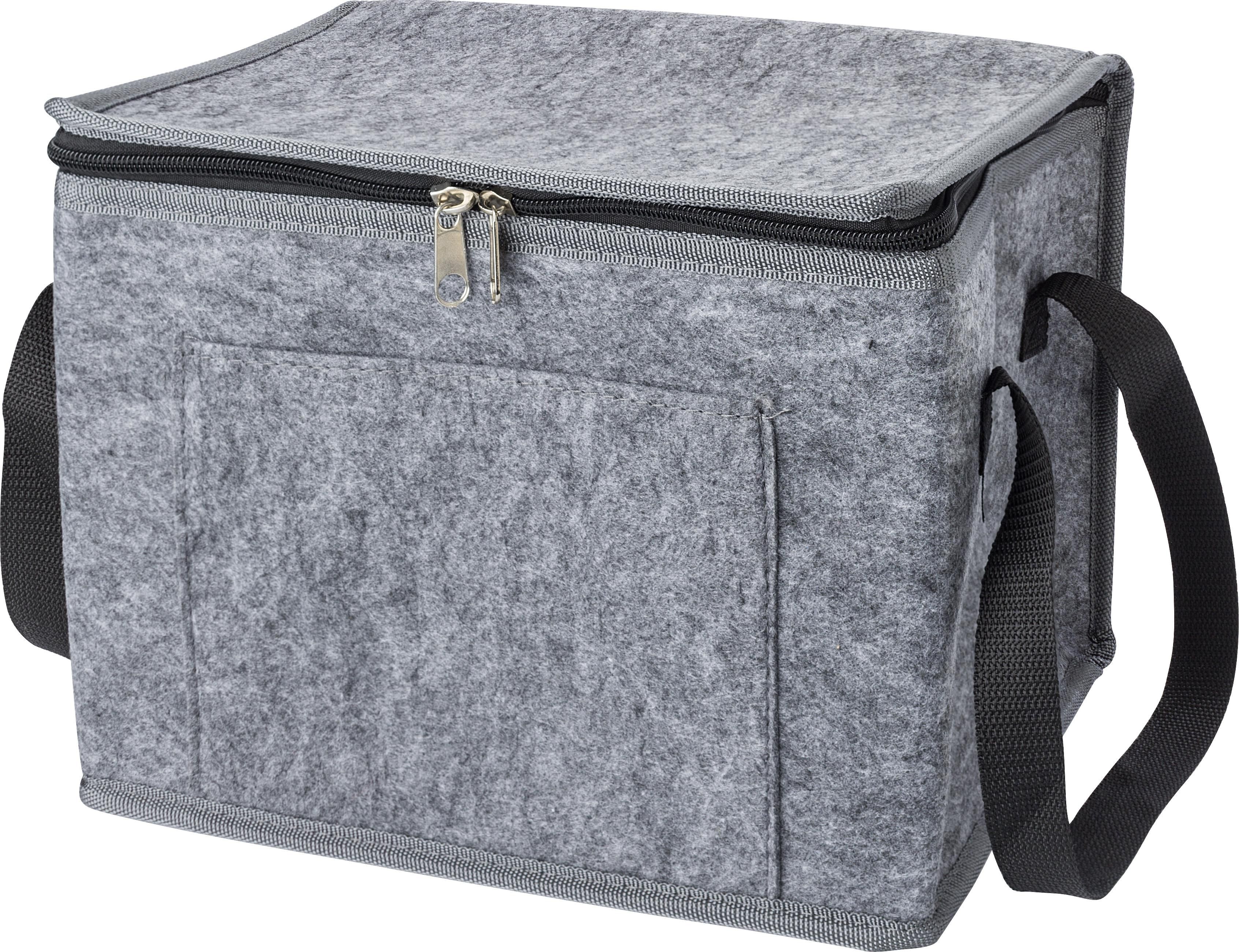 Vue 3 de Sac isotherme Mason | Feutre recyclé | Doublure aluminium
