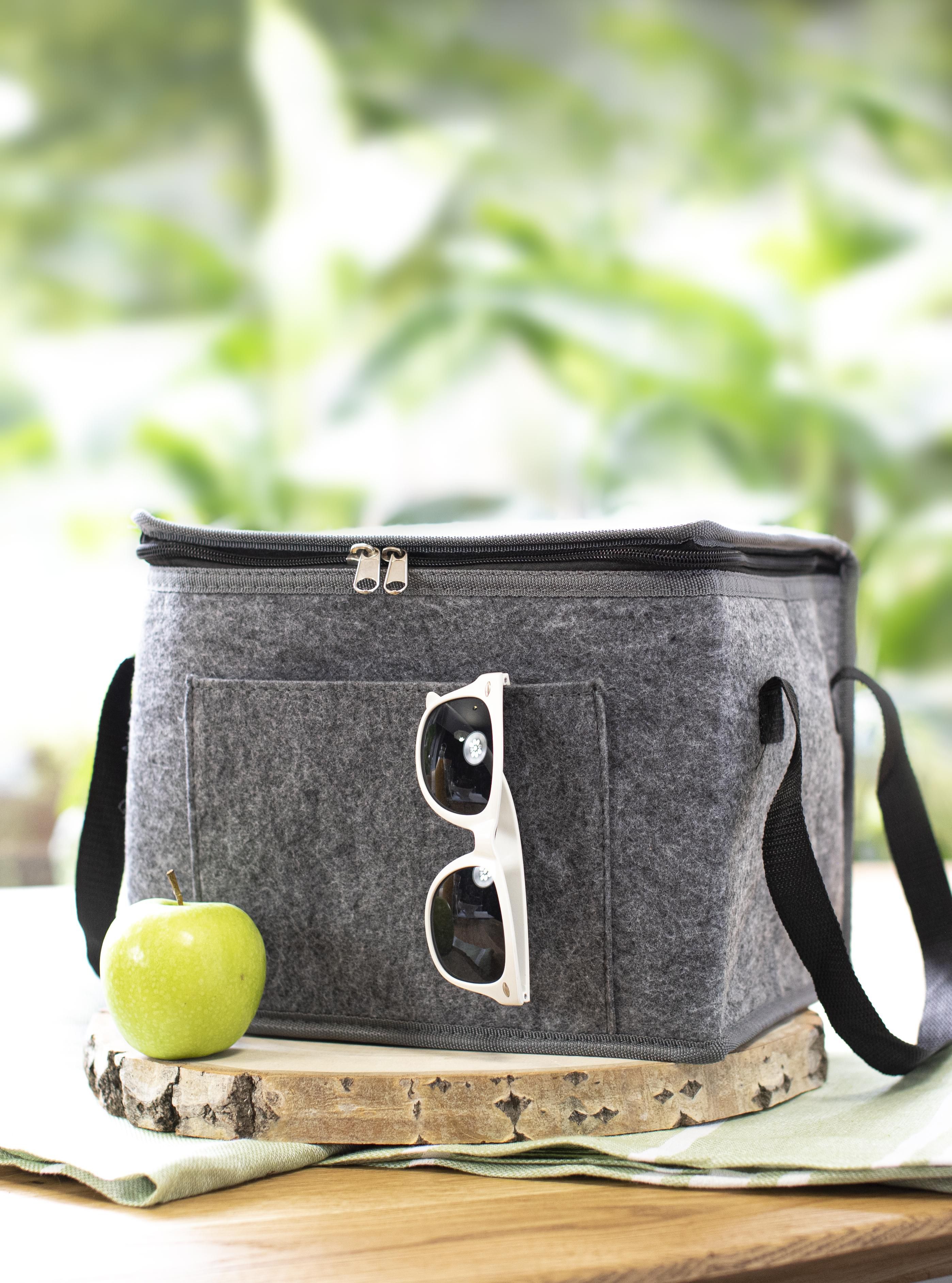 Vue 5 de Sac isotherme Mason | Feutre recyclé | Doublure aluminium