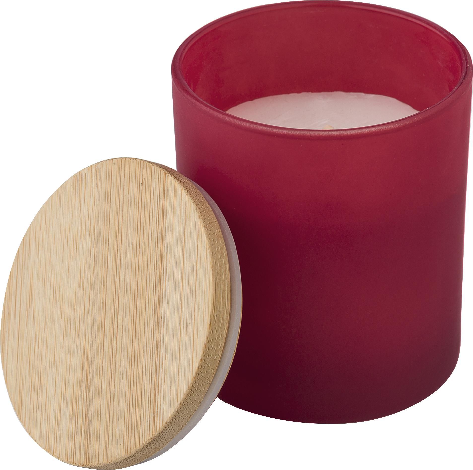 Vue 2 de Bougie en verre Matthew