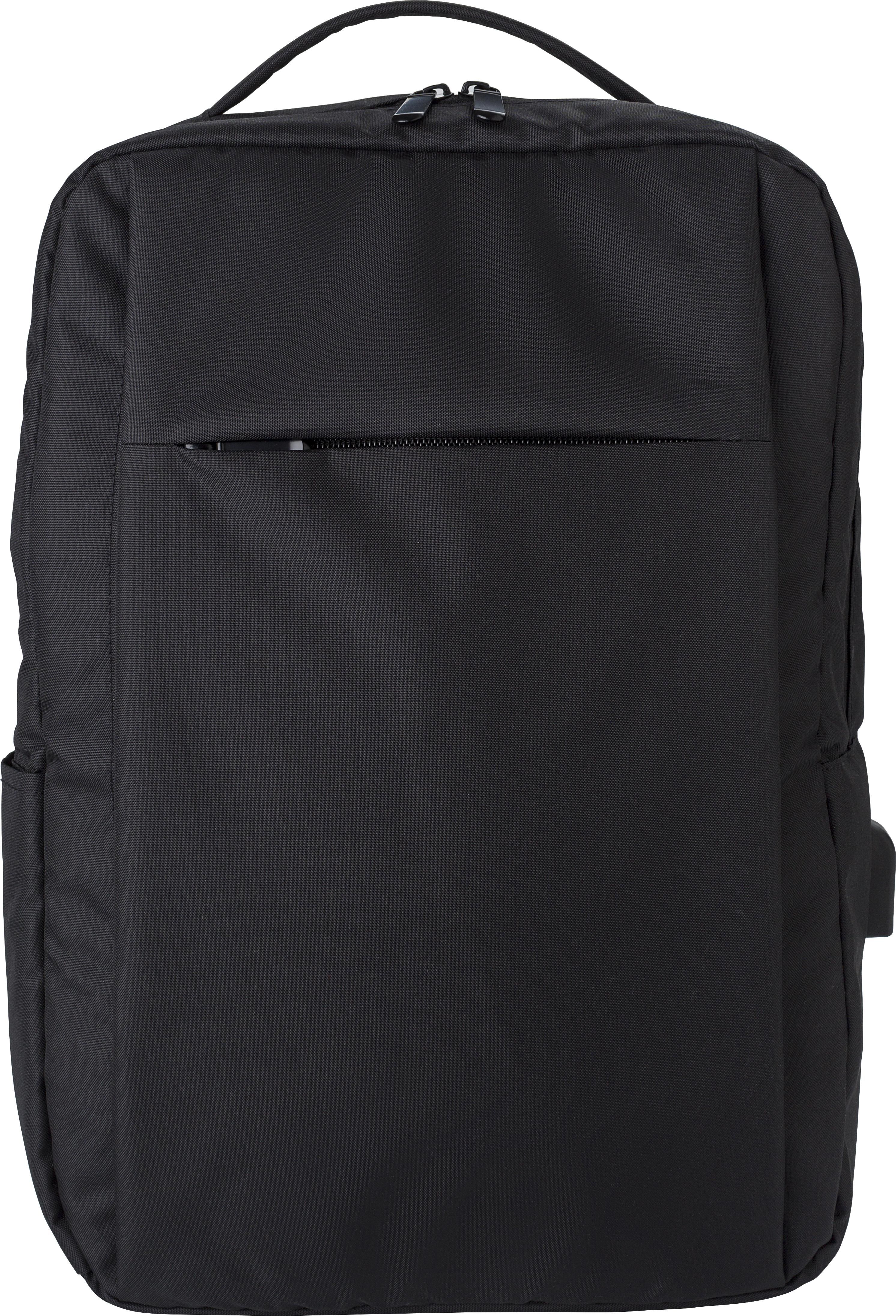 Sac à dos pour ordinateur portable Jesse | Recyclé | 16 pouces | Port USB